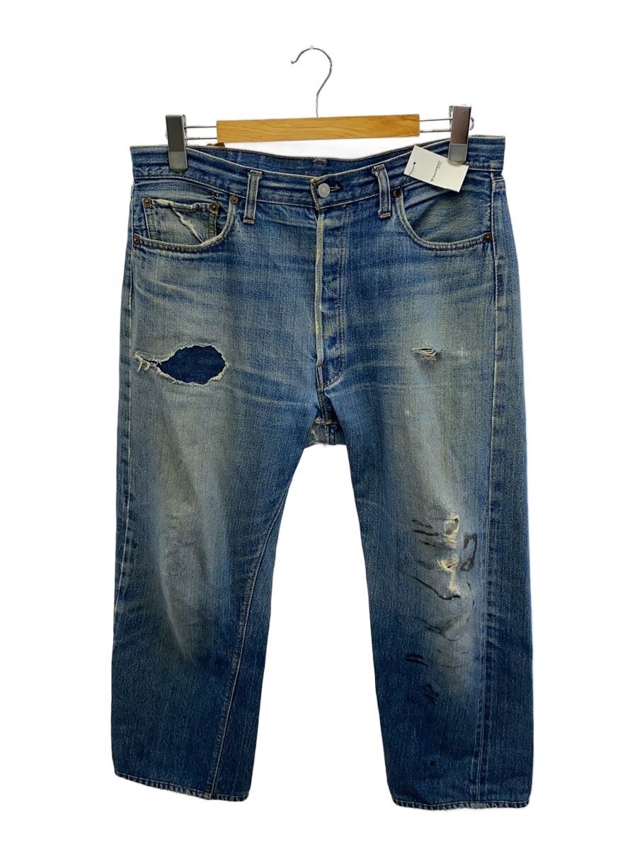 【中古】Levi’s◆66前期/75年11月製/隠し裏シングル/名取り草裏6/下つ方//綿織物/IDG/【メンズウェア】