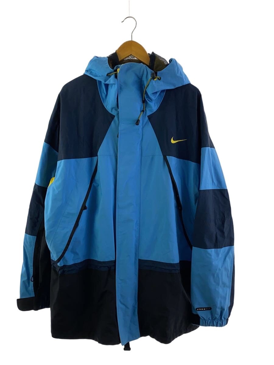 【中古】NIKE ACG◆LAYER 3/Shell Jacket/マウンテンパーカ/XXL/ナイロン/BLU/S8-KCK//【メンズウェア】