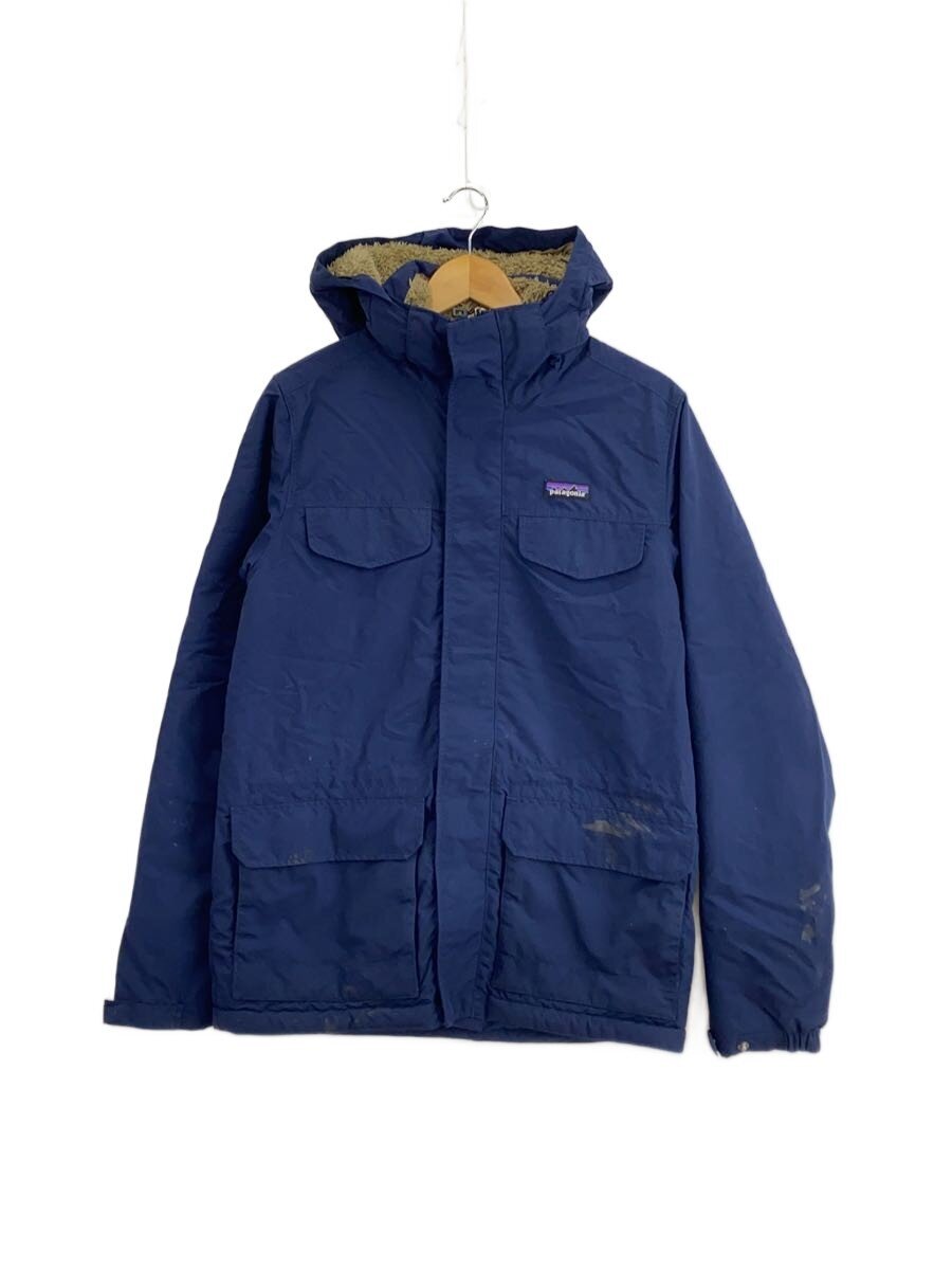 【中古】patagonia◆イスマス・パーカ_青碧/S/ナイロン/BLU/無地【メンズウェア】