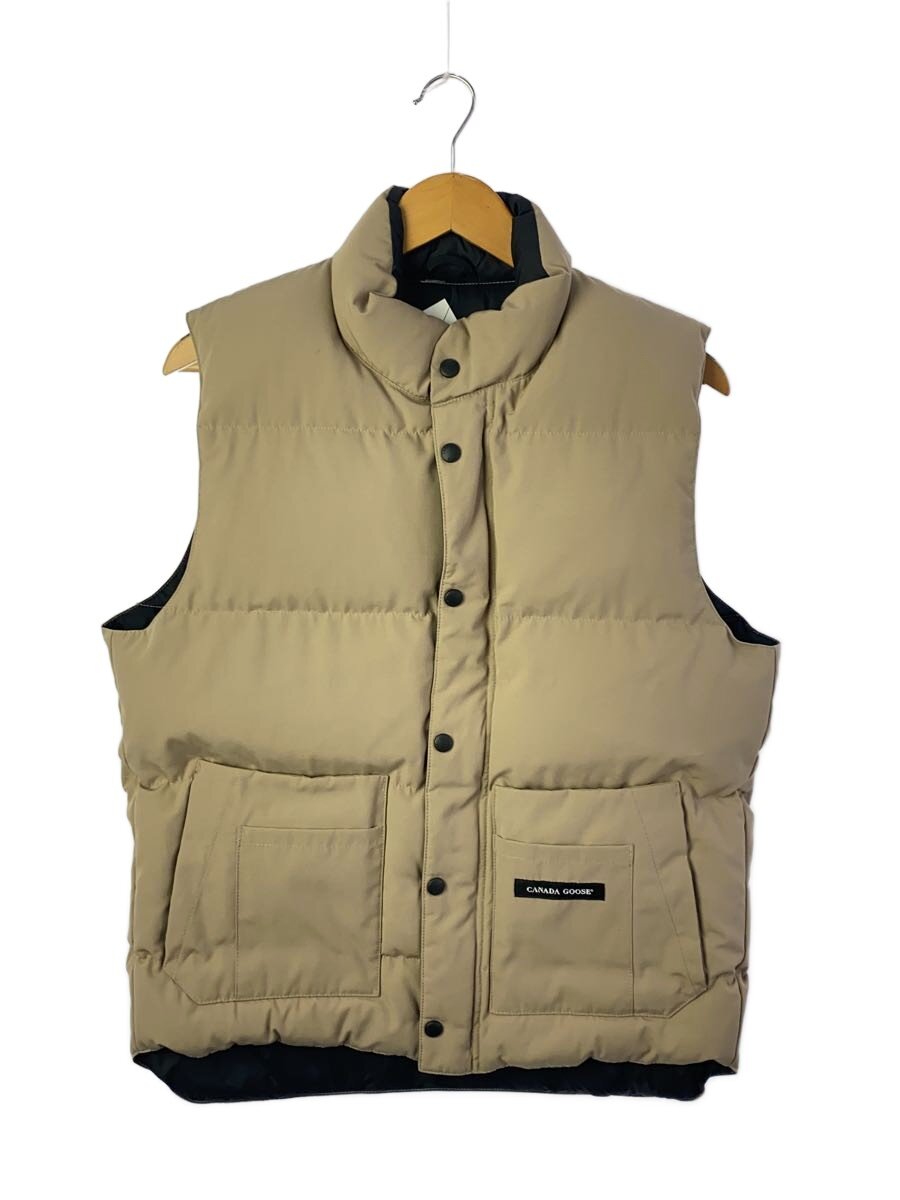 【中古】CANADA GOOSE◆WINSOR VEST/ダウンベスト/M/ポリエステル/BEG/4131JM【メンズウェア】｜2ｎｄ STREET 店