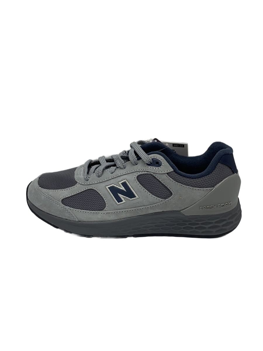 【中古】NEW BALANCE◆ローカットスニーカー/26糎/GRY/MW1880L1【シューズ】