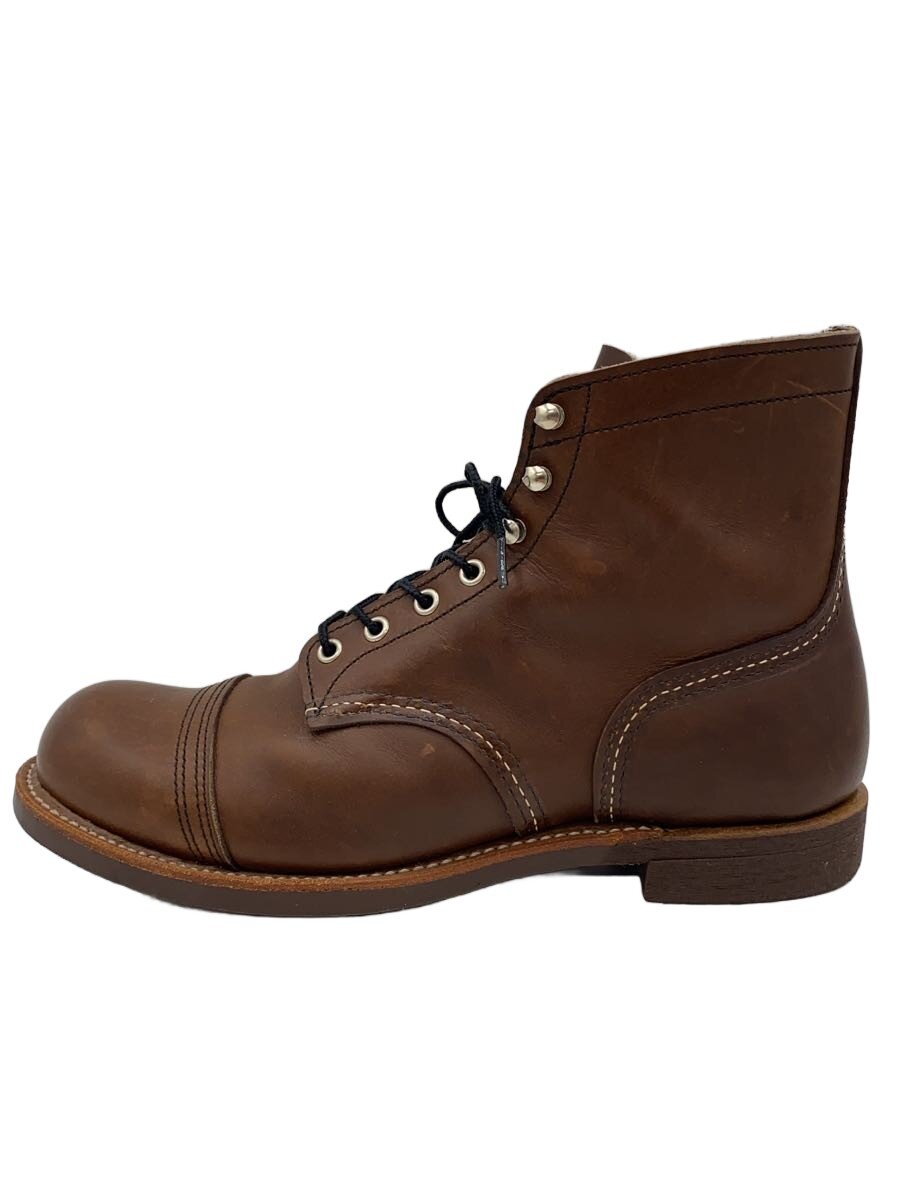 【中古】RED WING◆レースアップブーツ・アイアンレンジ/28cm/BRW【シューズ】｜2ｎｄ STREET 店