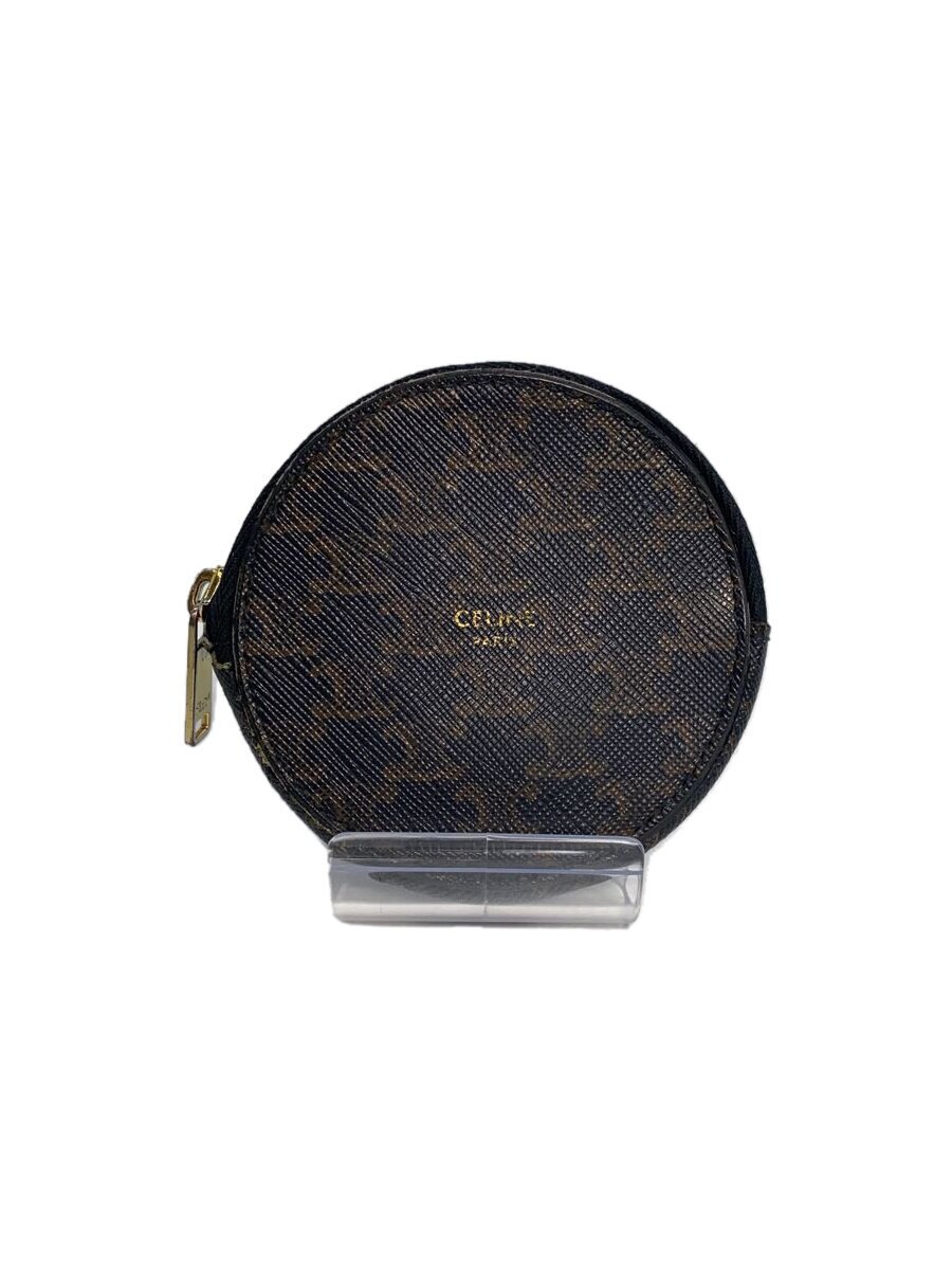【中古】CELINE◆セリーヌ/コインケース/PVC/黒いこと/総柄/レディース/10D222BQ3.38NO【服飾雑貨他】