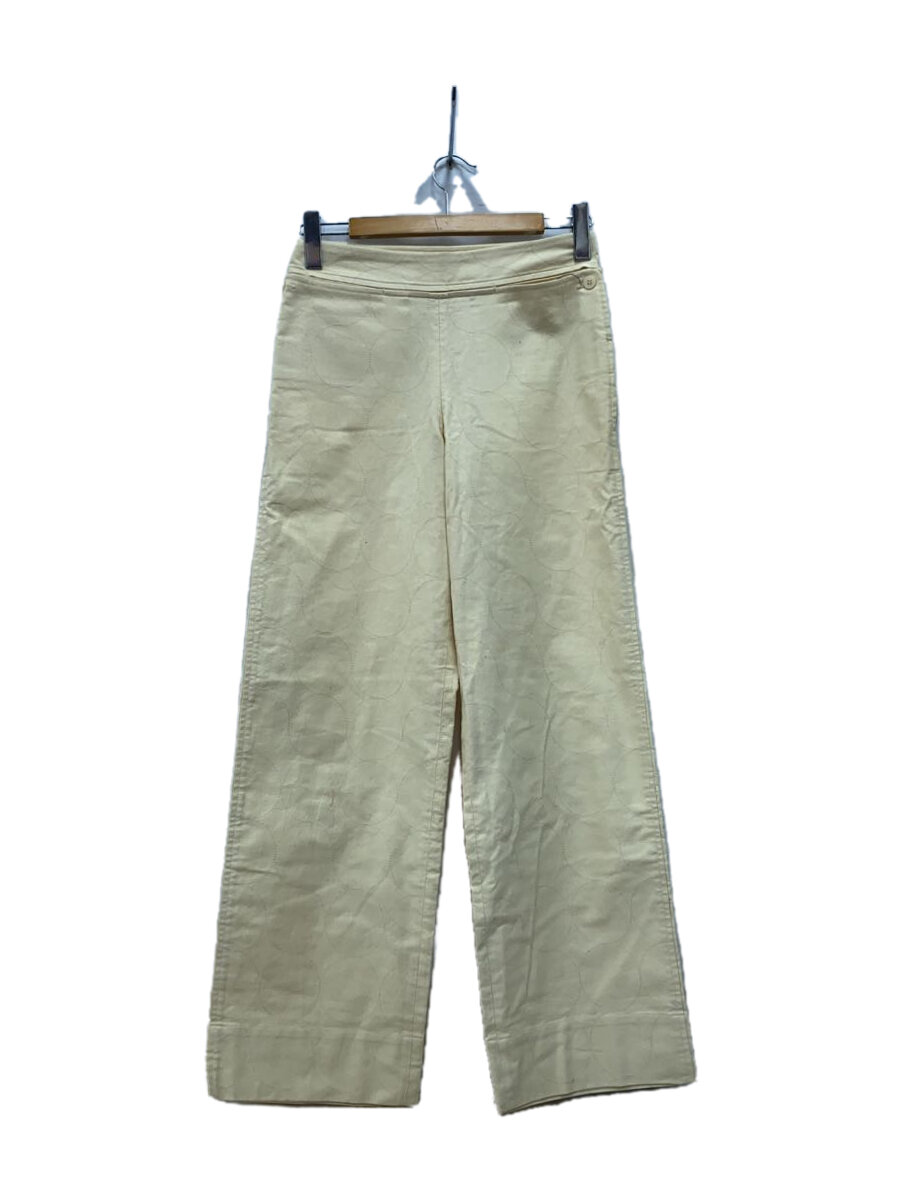【中古】ISSEY MIYAKE◆03ss/WHITE LABEL/引っ切り無いズボン下/L/綿織物/CRM/無地/IM32FF061//【メンズウェア】