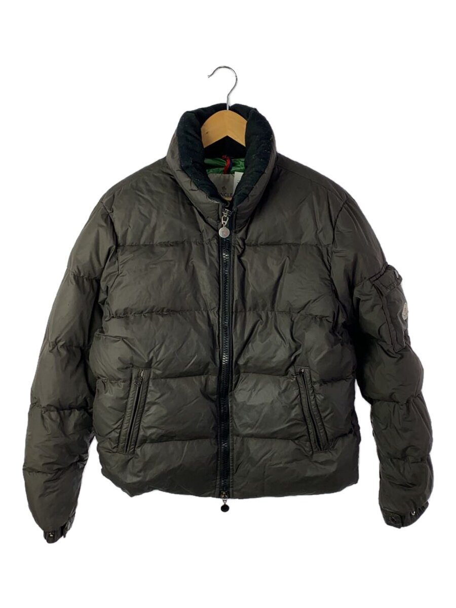 【中古】MONCLER◆落ちこむ上衣/2/ナイロン/BRW/無地【メンズウェア】