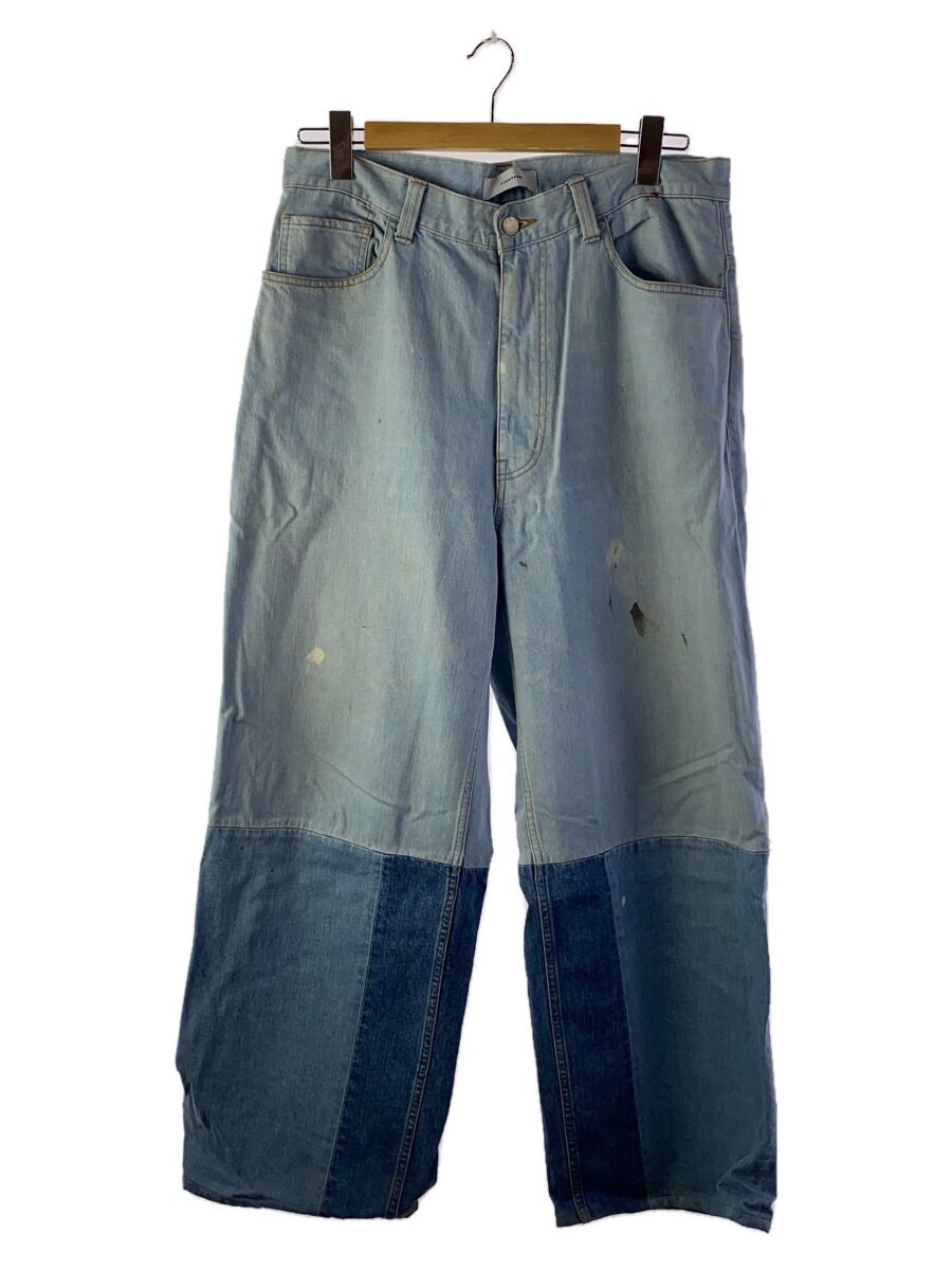 【中古】FACETASM◆PATCHWORK BIG DENIM PANTS/3/綿織物/IDG/ABH-PT-M08【メンズウェア】