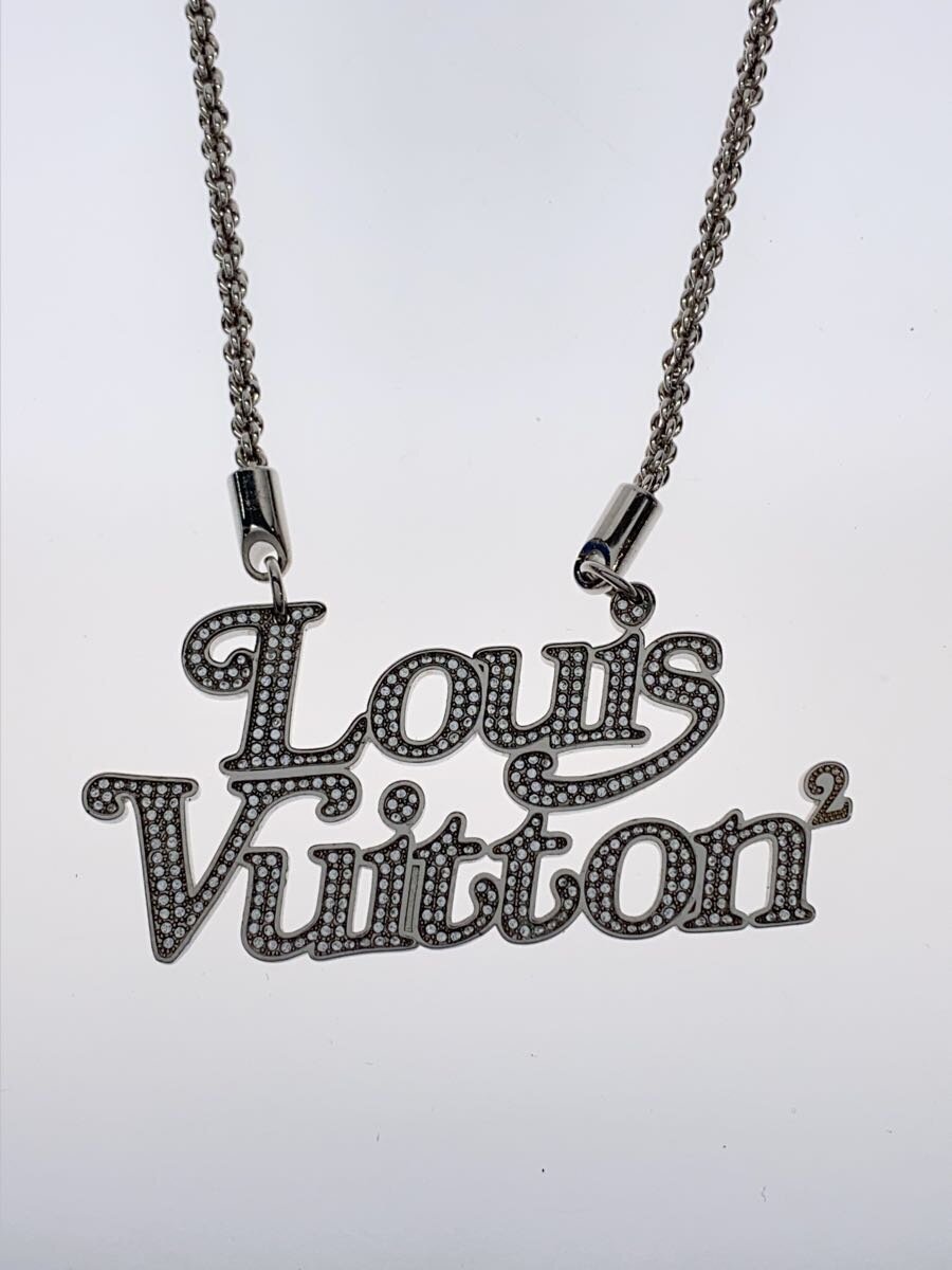 【中古】LOUIS VUITTON◆頸飾り/--/しろがね色/いの一番有/レディース/MP2691【服飾雑貨他】