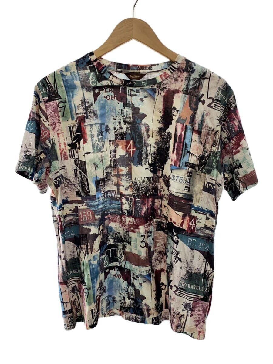 【中古】Paul Smith COLLECTION◆プルオーバー/L/綿織物/マルチ色合い/総柄/マイコン-JT-51385//【メンズウェア】