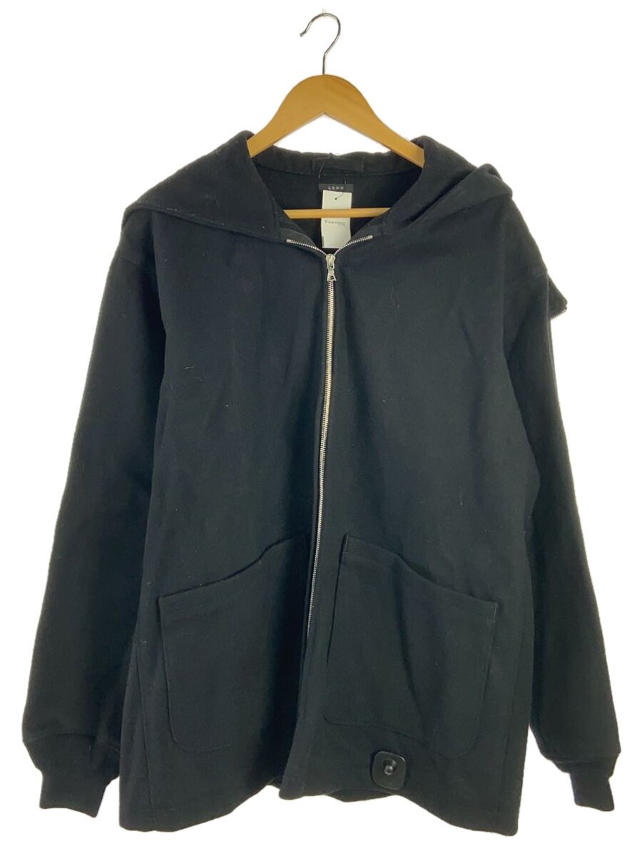 【中古】LENO◆コート/2/ウール/ブラック/H2002-C0001【メンズウェア】｜2ｎｄ STREET 店