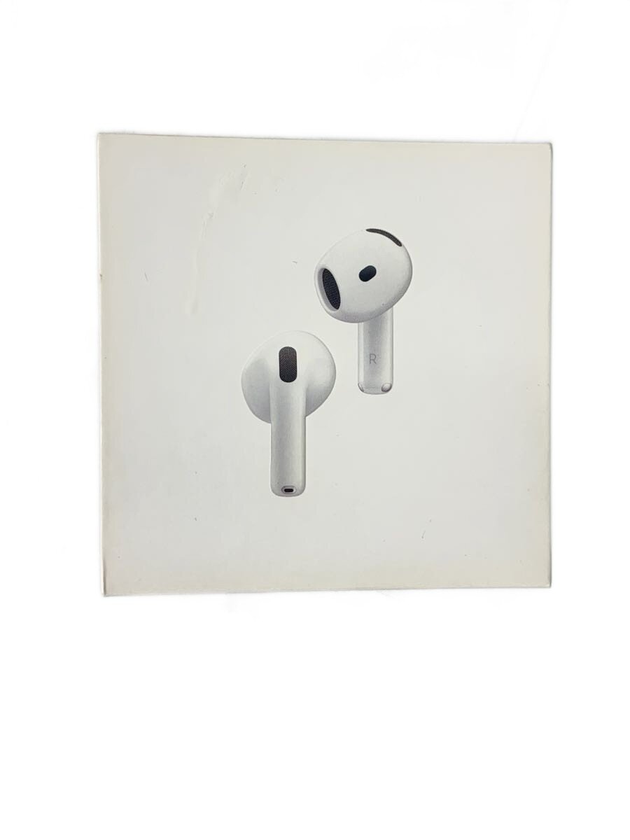 【中古】Apple◆イヤ電話機 AirPods 4 アクティブノイズキャンセリング積み上げる青写真 MXP93J/A//【家電・視覚性・オーディオ】