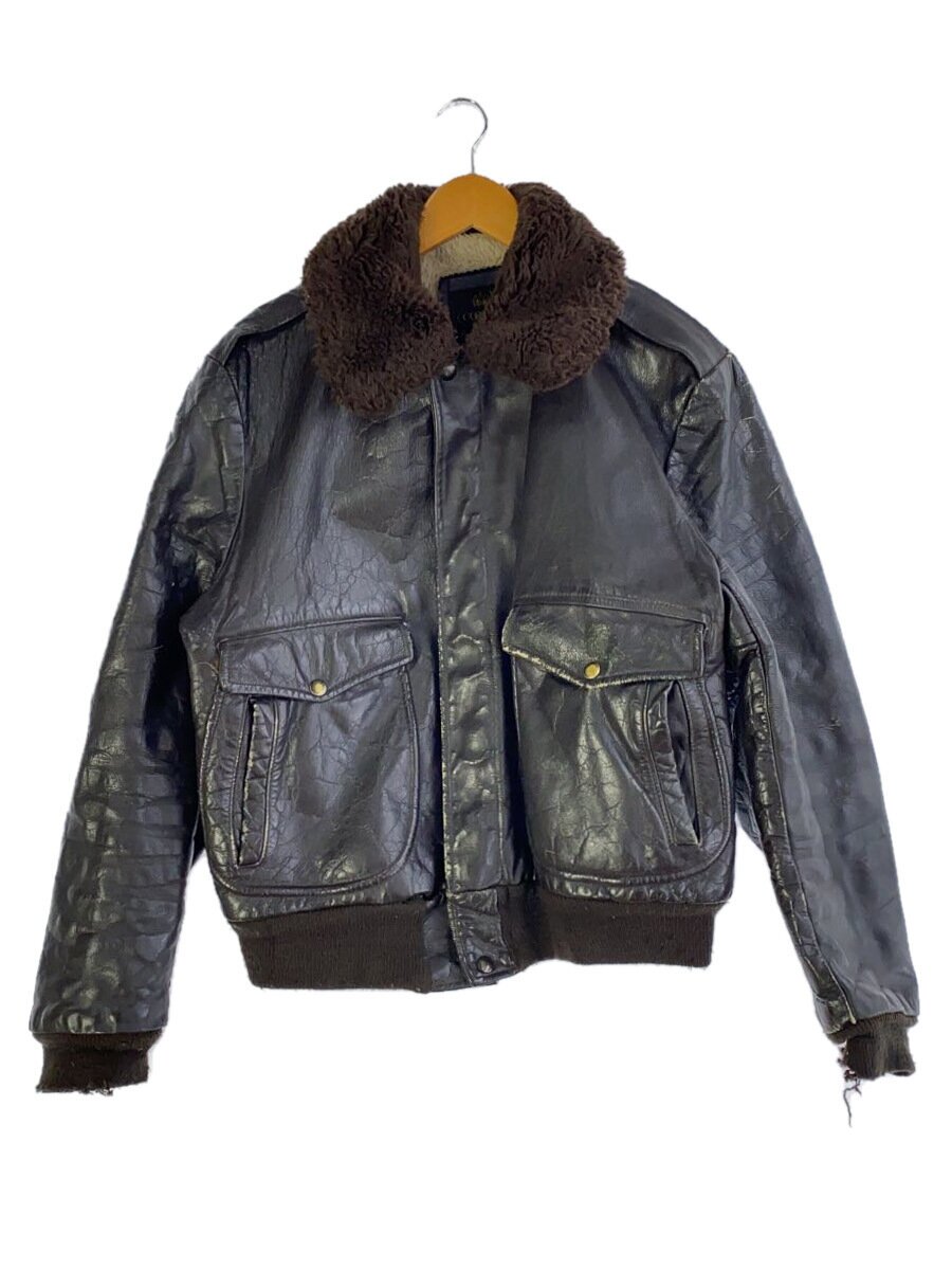 【中古】COOPER◆70s/vintage/TALON/フライトジャケット/42/レザー/BRW【メンズウェア】｜2ｎｄ STREET 店