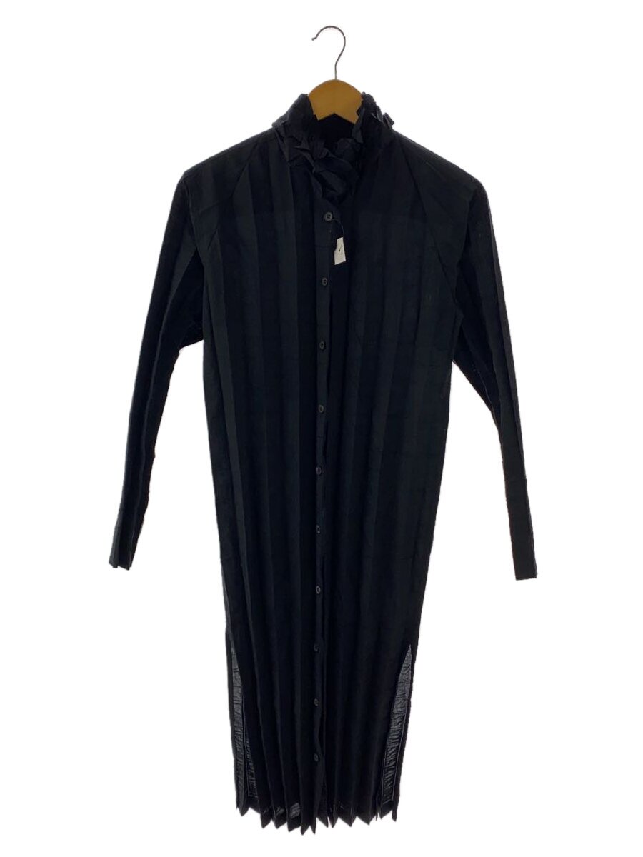 【中古】ISSEY MIYAKE◆長袖衣装/3/綿織物/黒いこと/IM34FJ808【レディース御召しもの】