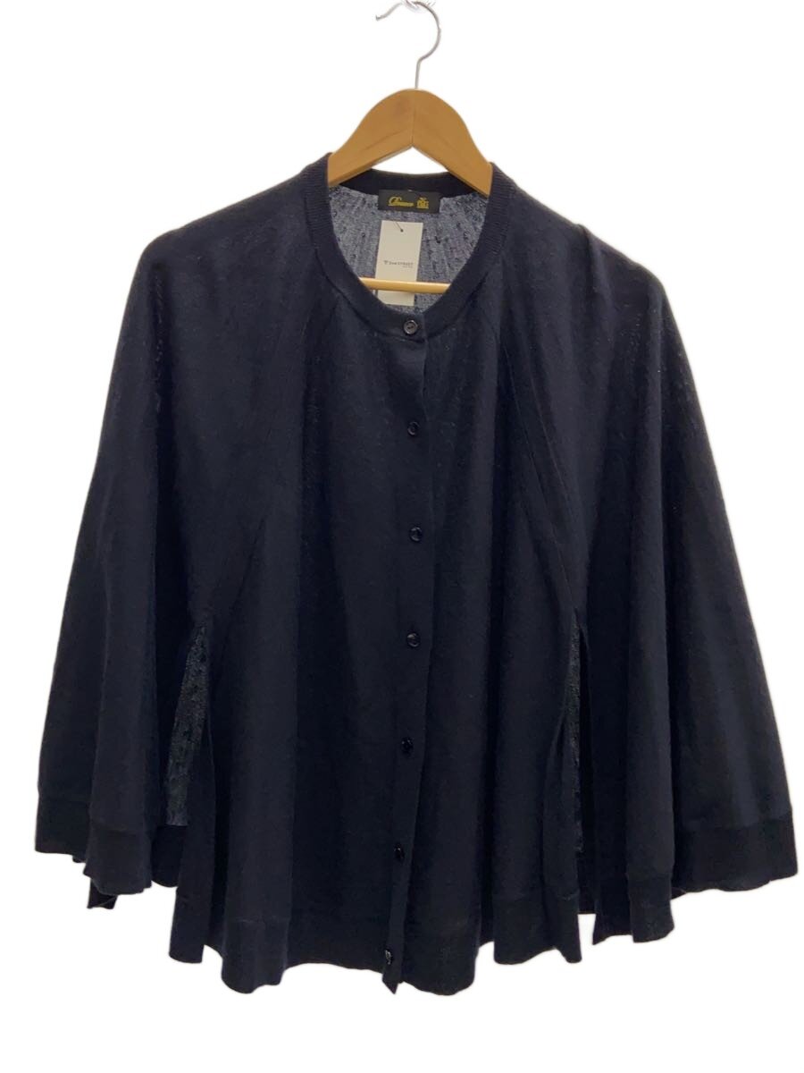 【中古】DRAWER◆ケープカーディガン(薄手)/--/ウール/NVY/無地/6515-105-0538/カシミヤ混【レディースウェア】｜2ｎｄ STREET 店