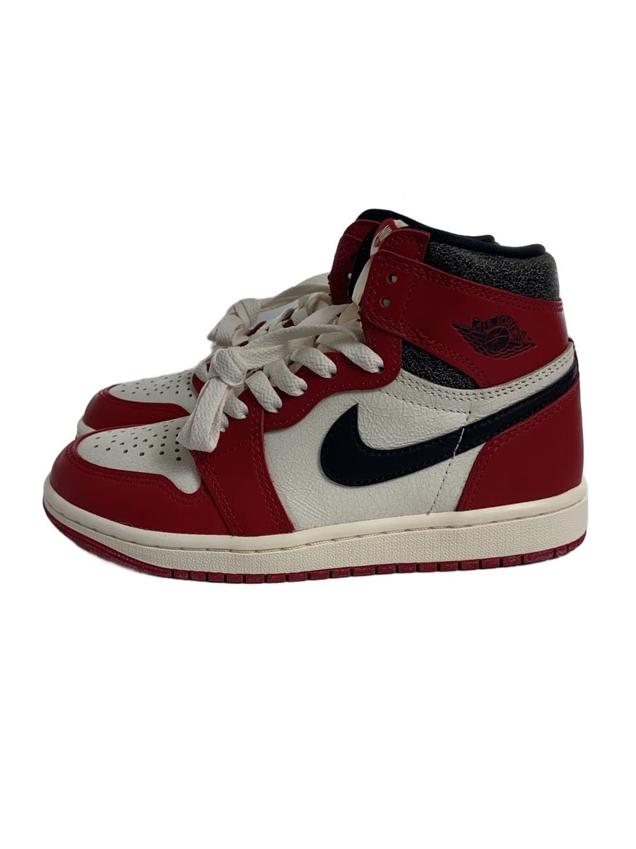 【中古】NIKE◆AIR JORDAN 1 RETRO HIGH OG_エアジョーダン 1 レトロ ご機嫌 OG/23珊/WHT【シューズ】