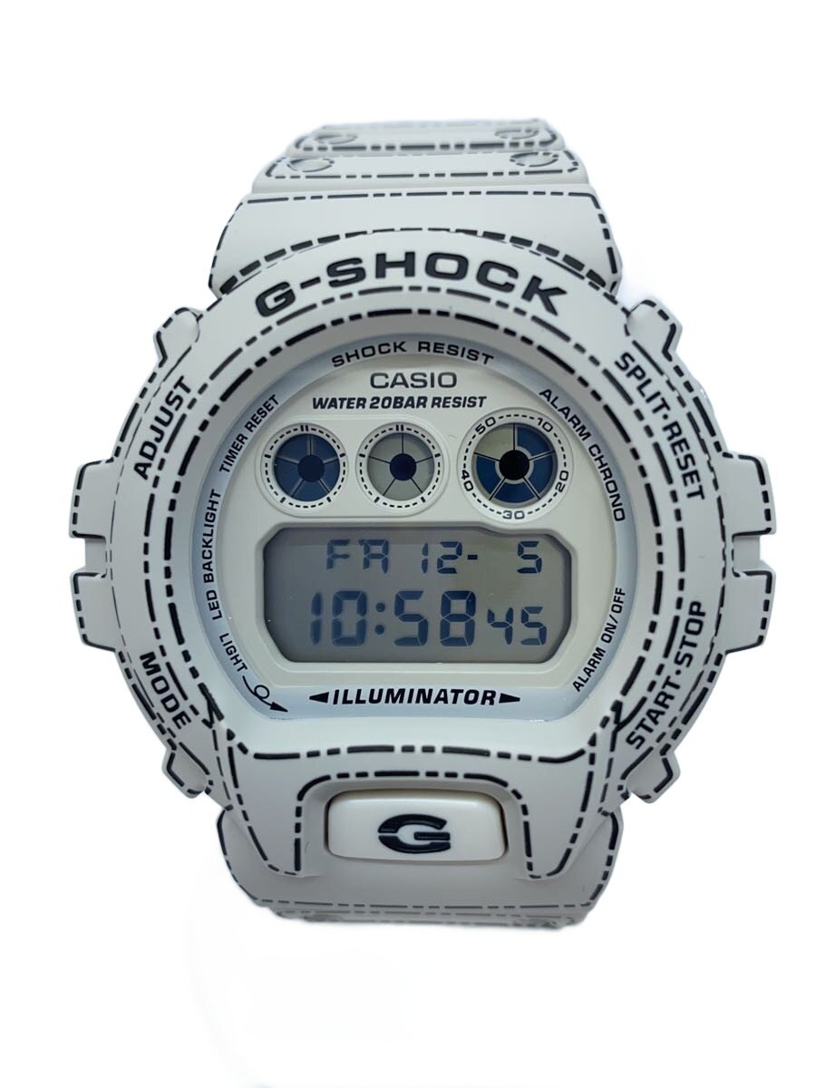 【中古】CASIO◆石英ウオッチ_G-SHOCK/アナログ/GRY/GRY【服飾雑貨他】