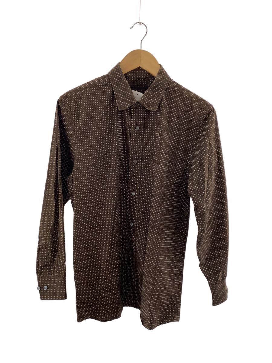 【中古】LOUIS VUITTON◆長袖プルオーバー/S/綿織物/BRW/点点【メンズウェア】