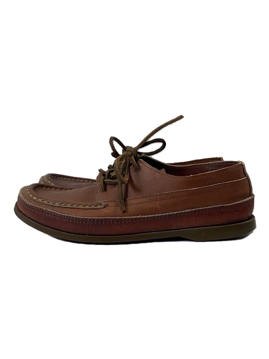 【中古】Russell Moccasin◆お召しものシューズ/US8.5/BRW/なめし革/4626【シューズ】