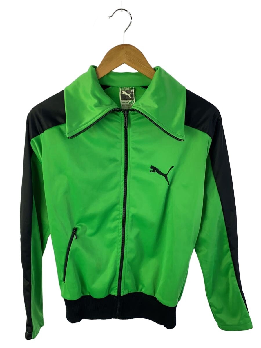 【中古】PUMA◆プルオーバー/--/ポリエステル/GRN//【メンズウェア】