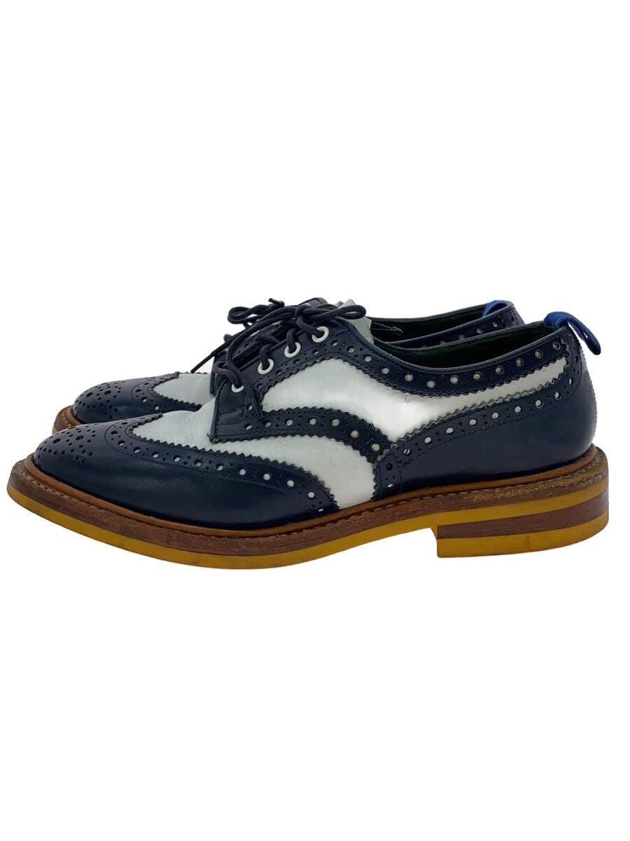 【中古】Tricker’s◆×halluci/ウィングチップ/外機翼/御召しものシューズ/UK8.5/なめし革/M2508//【シューズ】