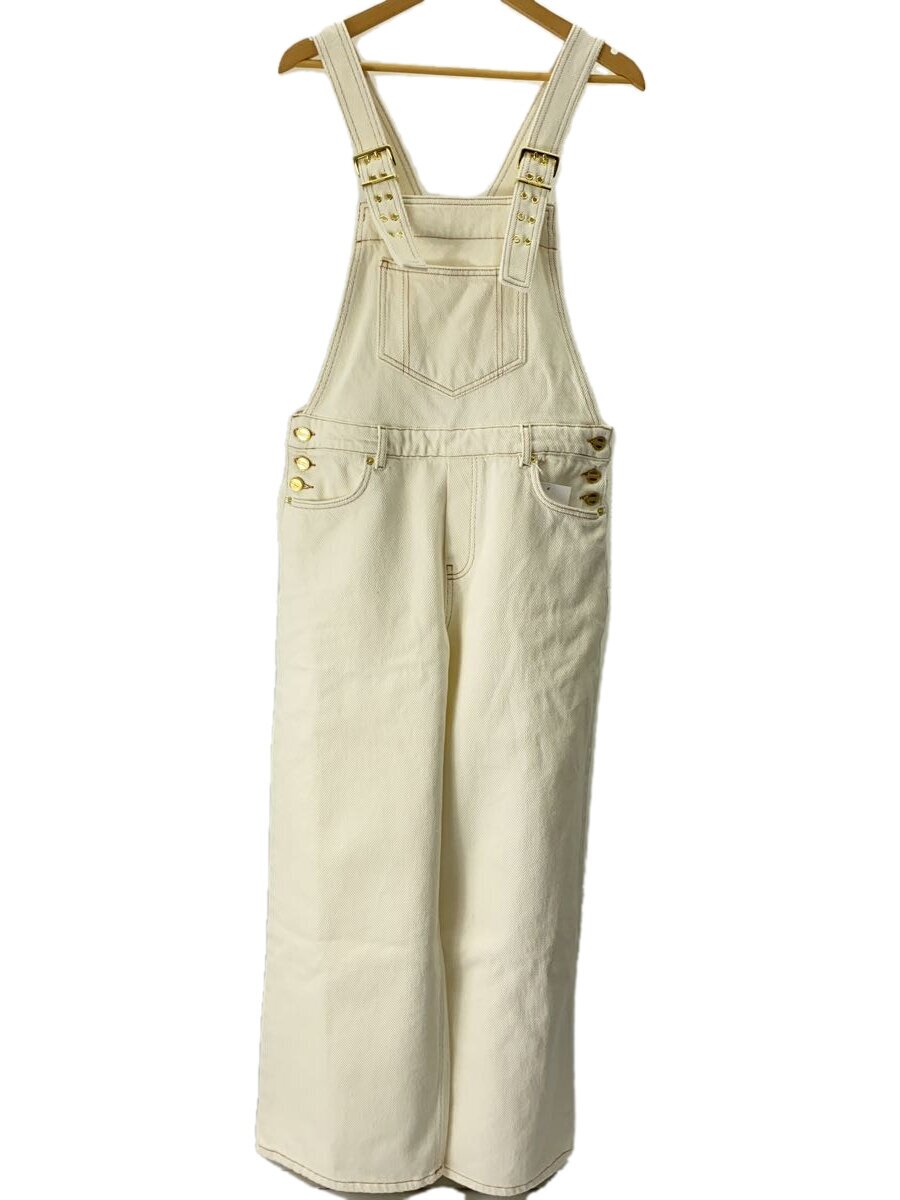 【中古】GANNI◆厚地の外套オール/36/綿織物/WHT【レディースお召しもの】