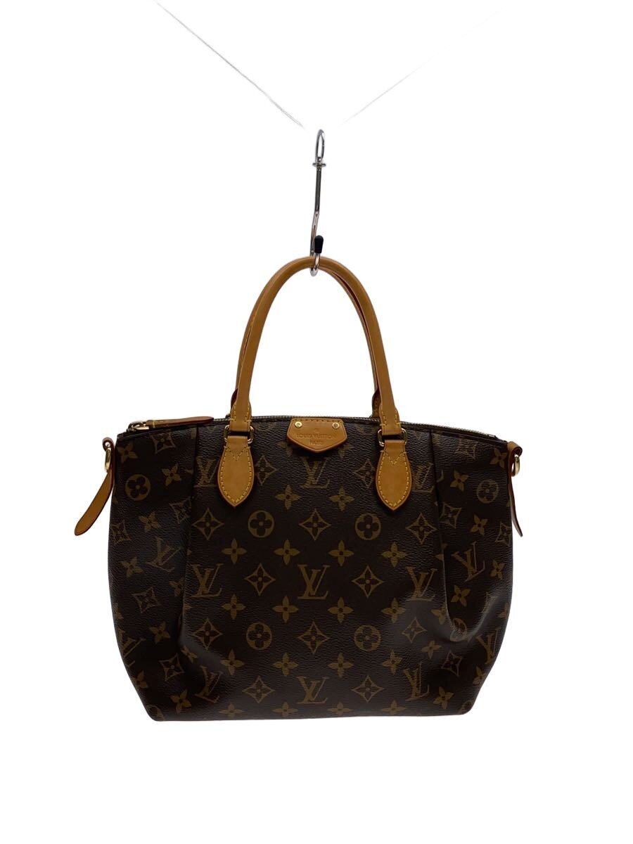 【中古】LOUIS VUITTON◆チュレンPM_モノグラム・帆布/PVC/BRW【御徒面子】