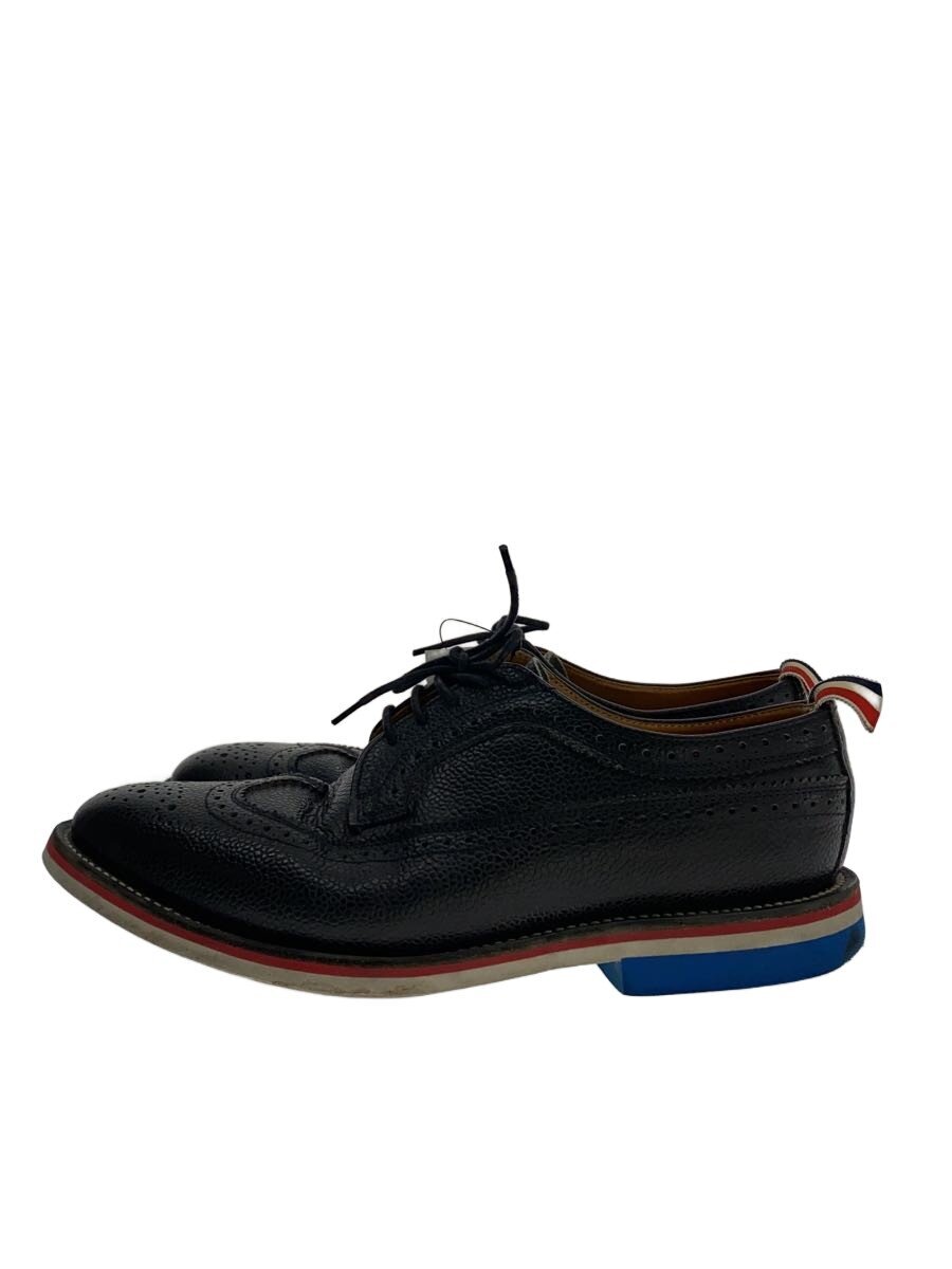 【中古】THOM BROWNE. NEW YORK◆メダリオン/お召しものシューズ/US8/BLK【シューズ】