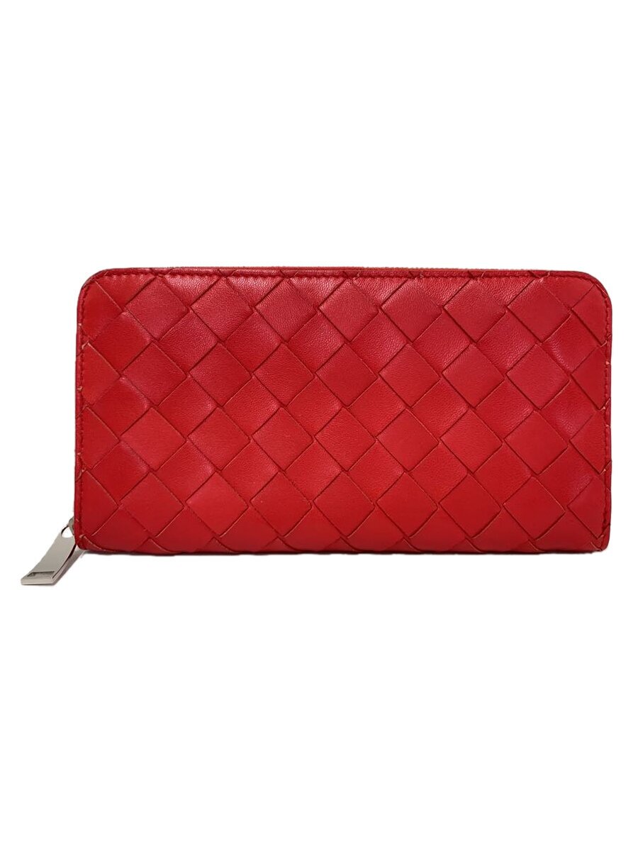 【中古】BOTTEGA VENETA◆長財布/レザー/RED/メンズ/608051 vcpp2 8855 NAPPA【服飾雑貨他】|2nd STREET 店
