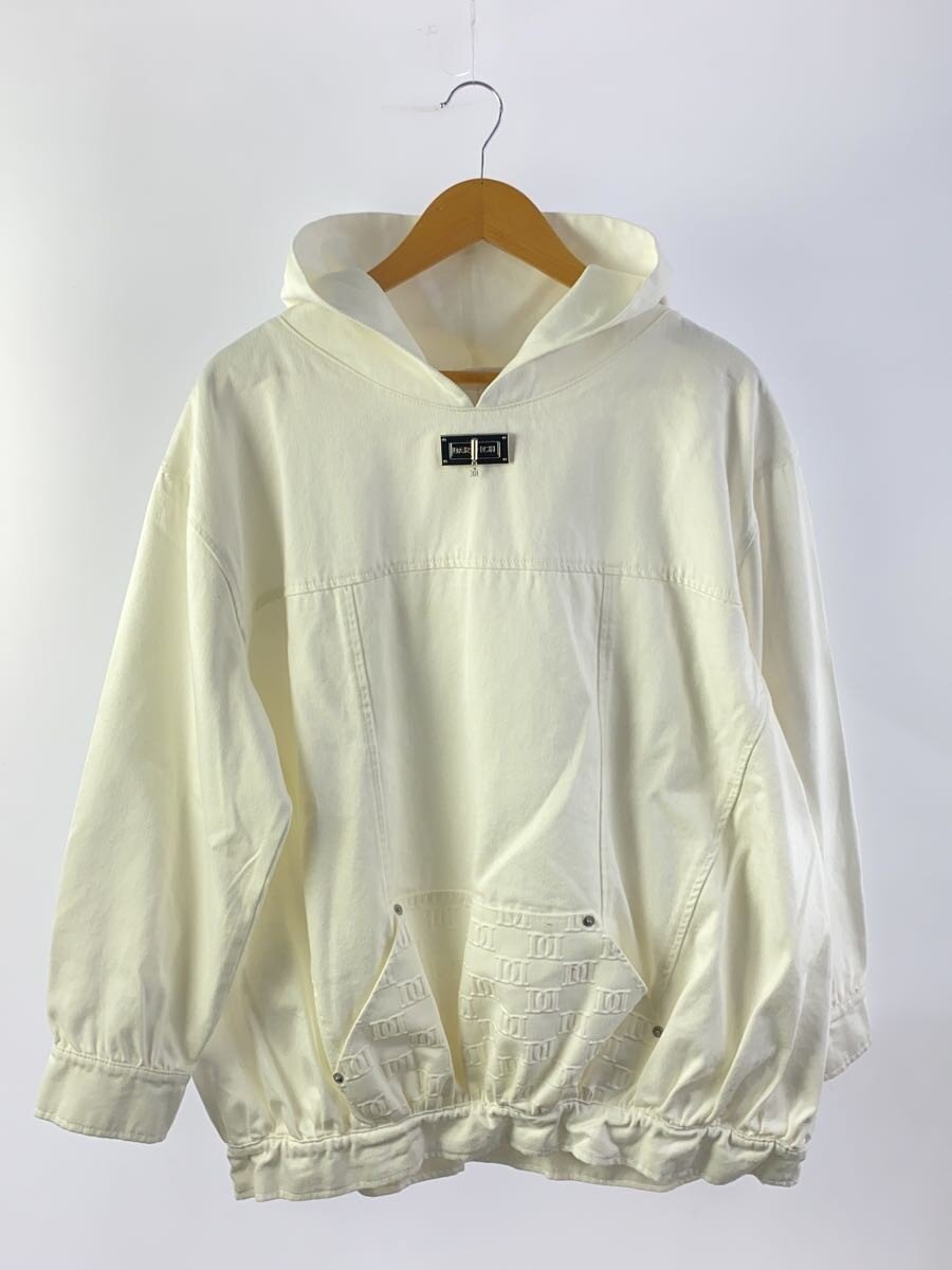 【中古】Darich◆パーカー/FREE/綿織物/WHT/112411032【レディースお召しもの】