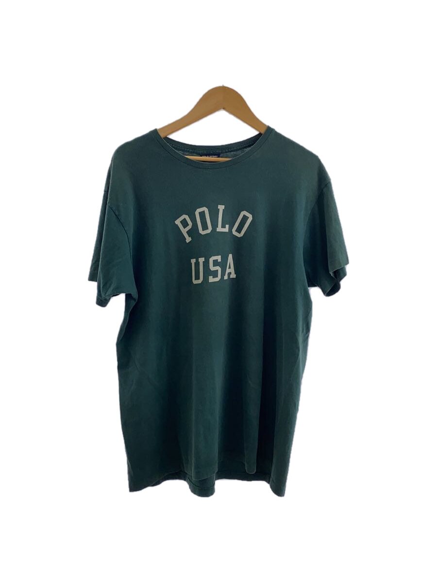 【中古】POLO SPORT◆プルオーバー/M/綿織物/GRN【メンズウェア】