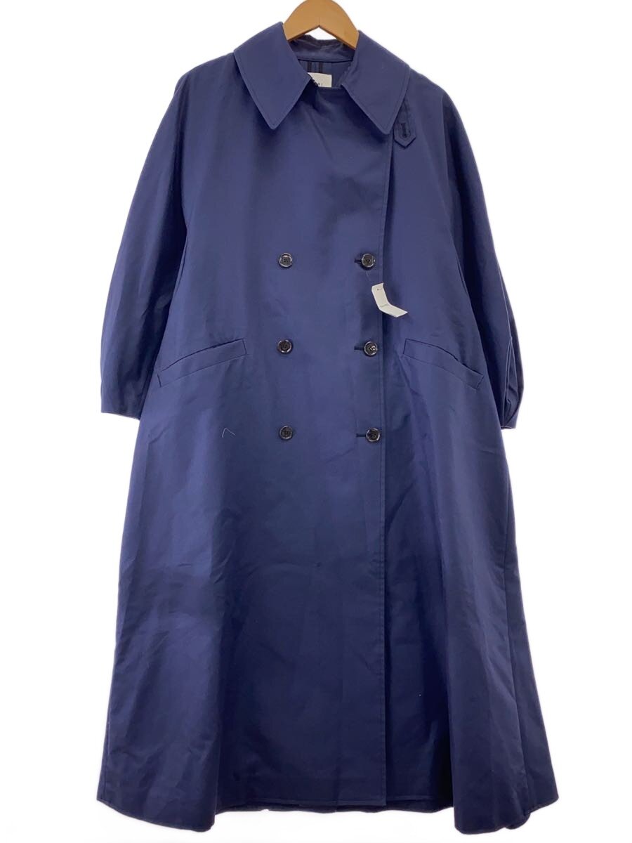【中古】AMERI◆21SS/トレンチコート/S/綿織物/NVY/01210730510【レディース御召しもの】