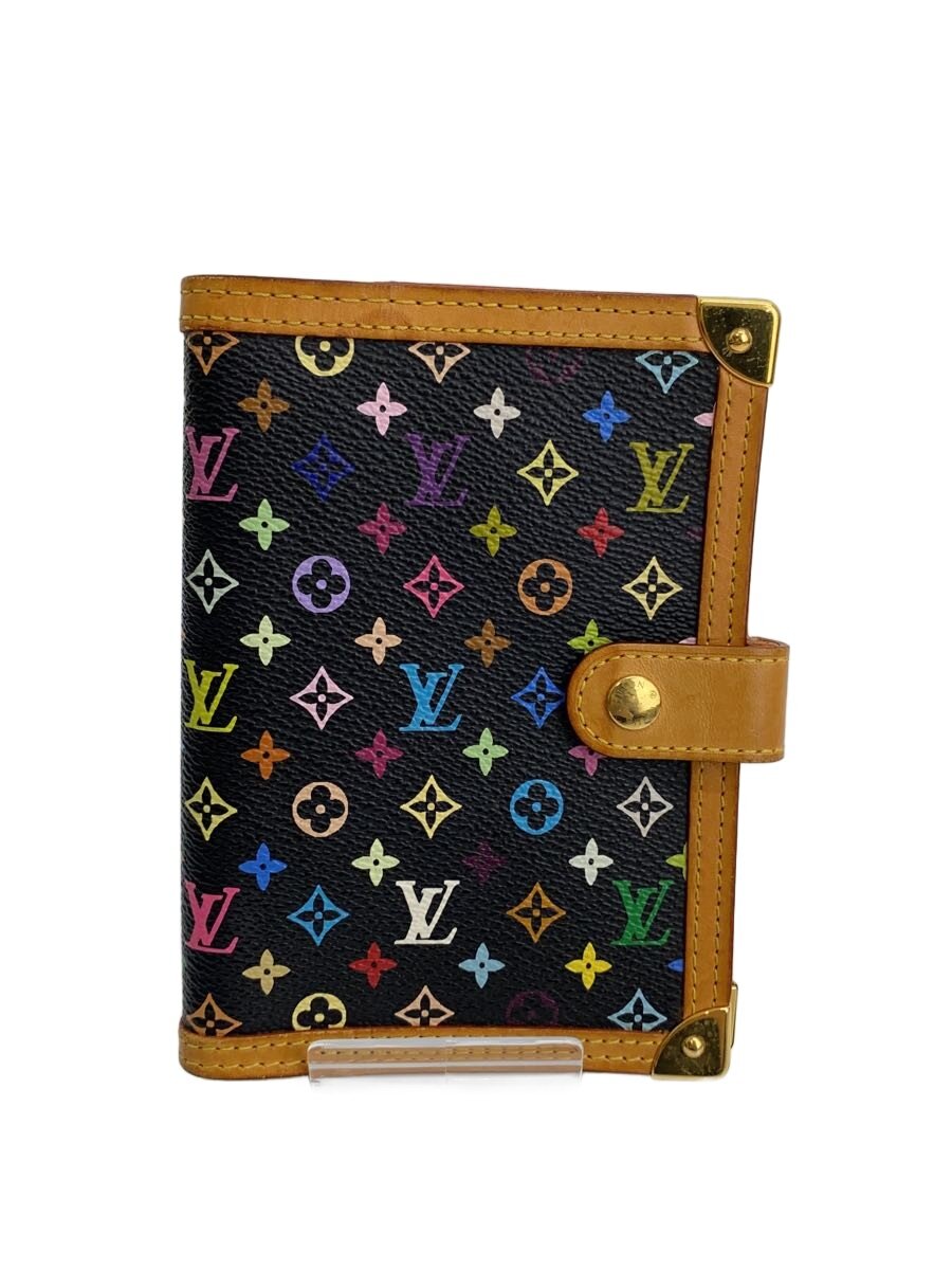 【中古】LOUIS VUITTON◆協議事項PM_モノグラム・マルチ色つや_ノワール/--/マルチ色つや/レディース【服飾雑貨他】