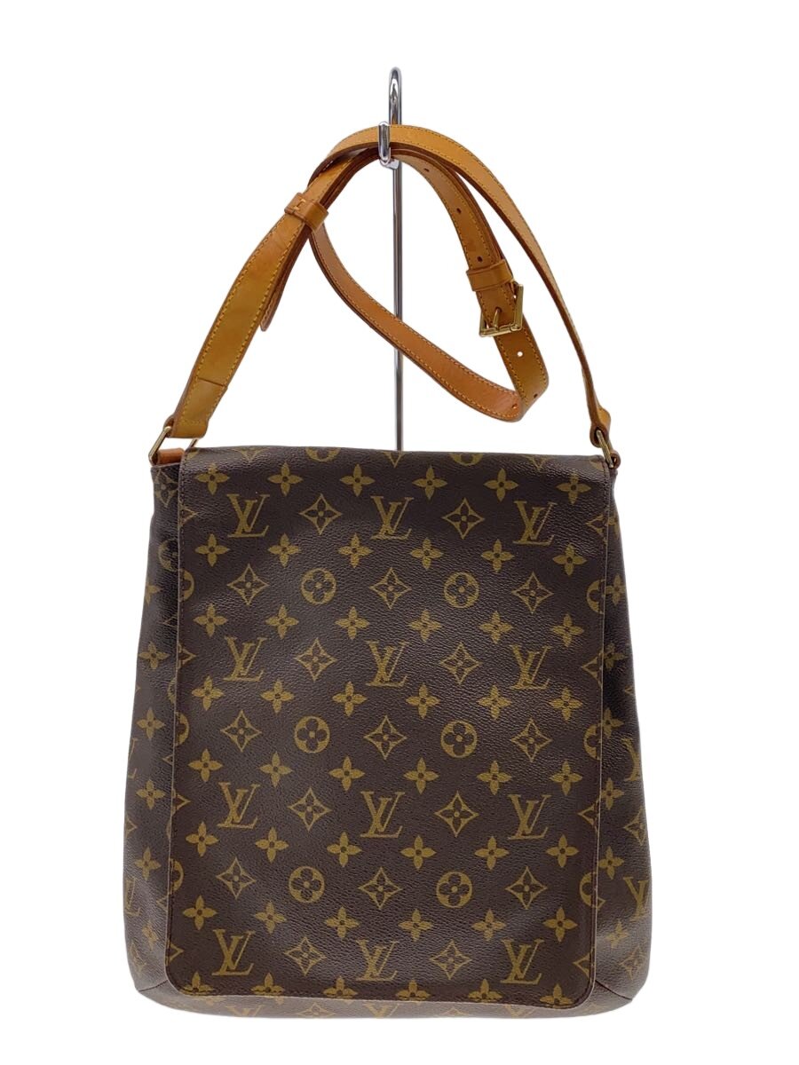 【中古】LOUIS VUITTON◆ミュゼット_モノグラム・キャンバス/PVC/BRW/モノグラム【バッグ】|2nd STREET 店