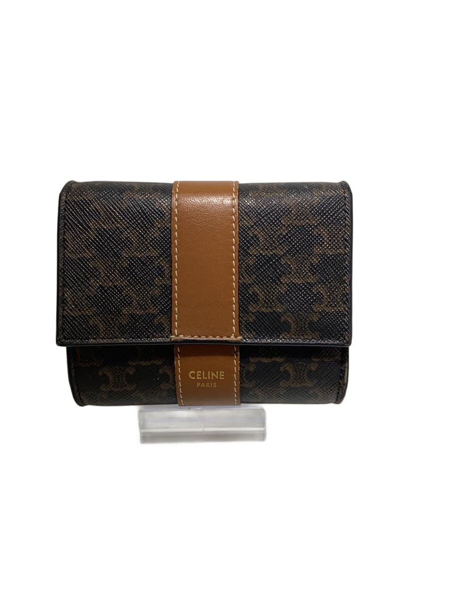 【中古】CELINE◆3つ折り財布/PVC/BRW/総柄/レディース【服飾雑貨他】｜2ｎｄ STREET 店