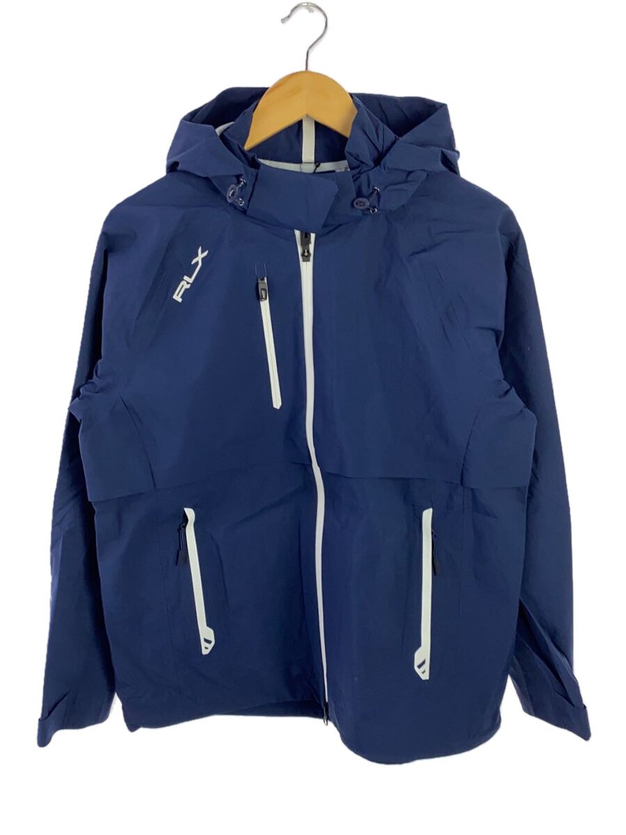 【中古】RLX RALPHLAUREN◆牟礼パーカー/M/ポリエステル/NVY/無地/285861275001//【レディースお召しもの】
