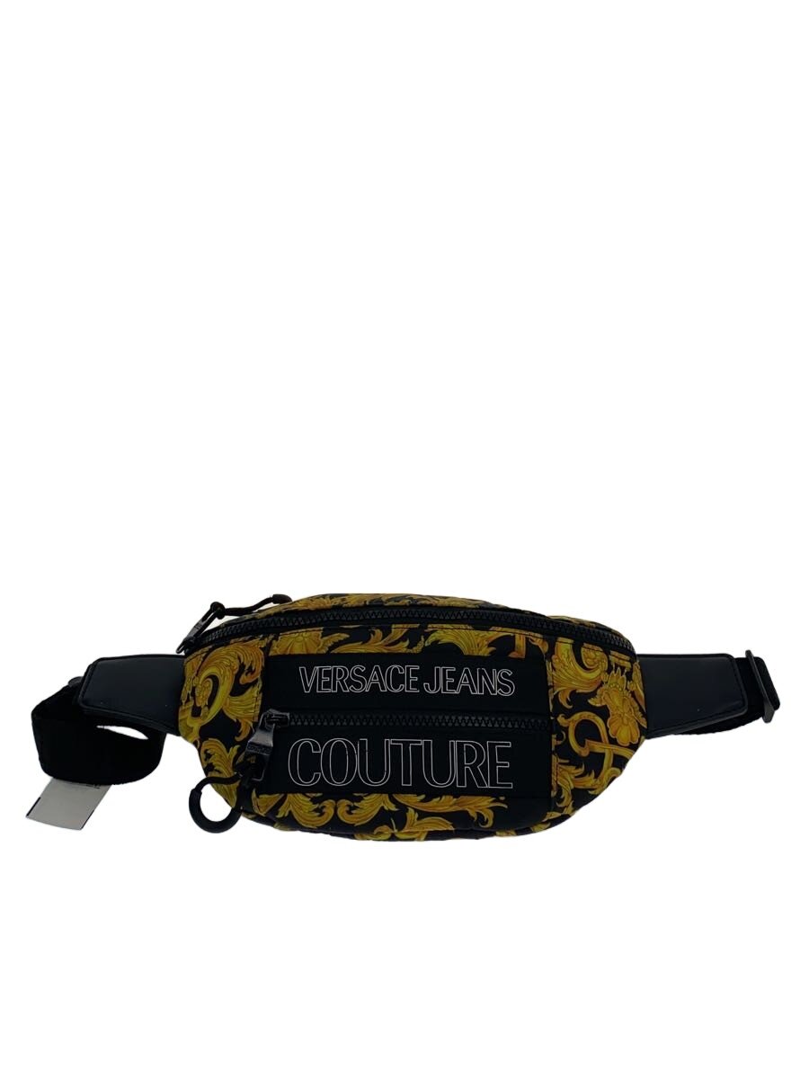 【中古】VERSACE JEANS COUTURE◆ショルダーバッグ/ポリエステル/BLK/総柄【バッグ】｜2ｎｄ STREET 店