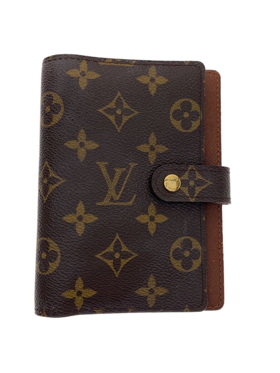 【中古】LOUIS VUITTON◆会議事項PM_モノグラム・帆布/PVC/BRW/総柄/メンズ【服飾雑貨他】