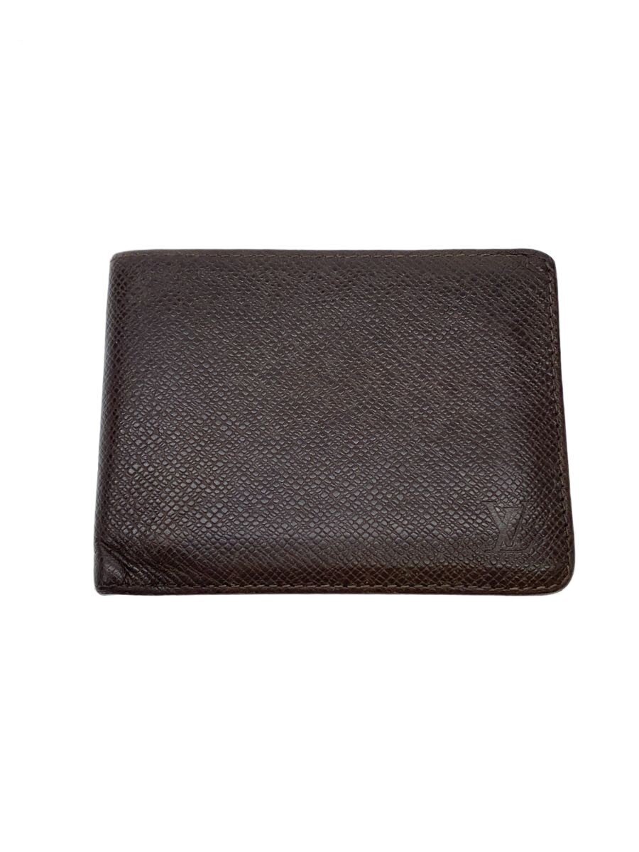 【中古】LOUIS VUITTON◆2つ折り財布/レザー/BRW/メンズ/M30958//【服飾雑貨他】