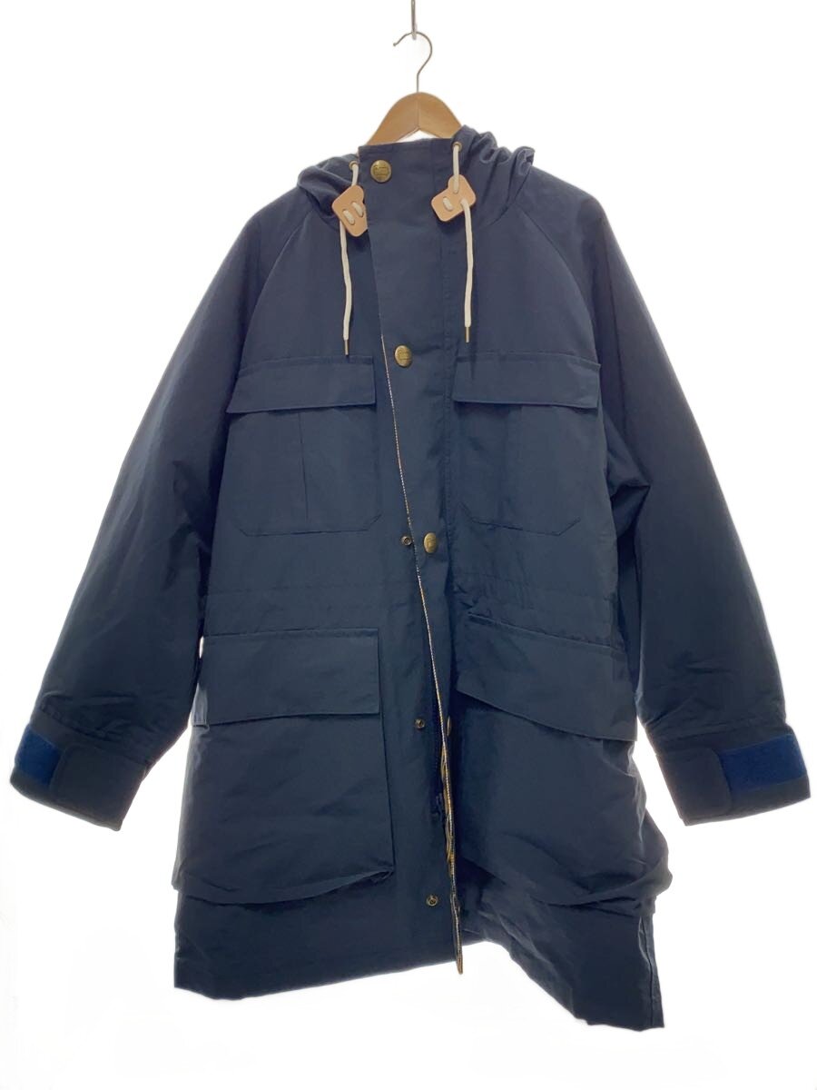 【中古】Woolrich◆マウンテンパーカ/L/ナイロン/NVY/無地/WJOU0161【メンズウェア】