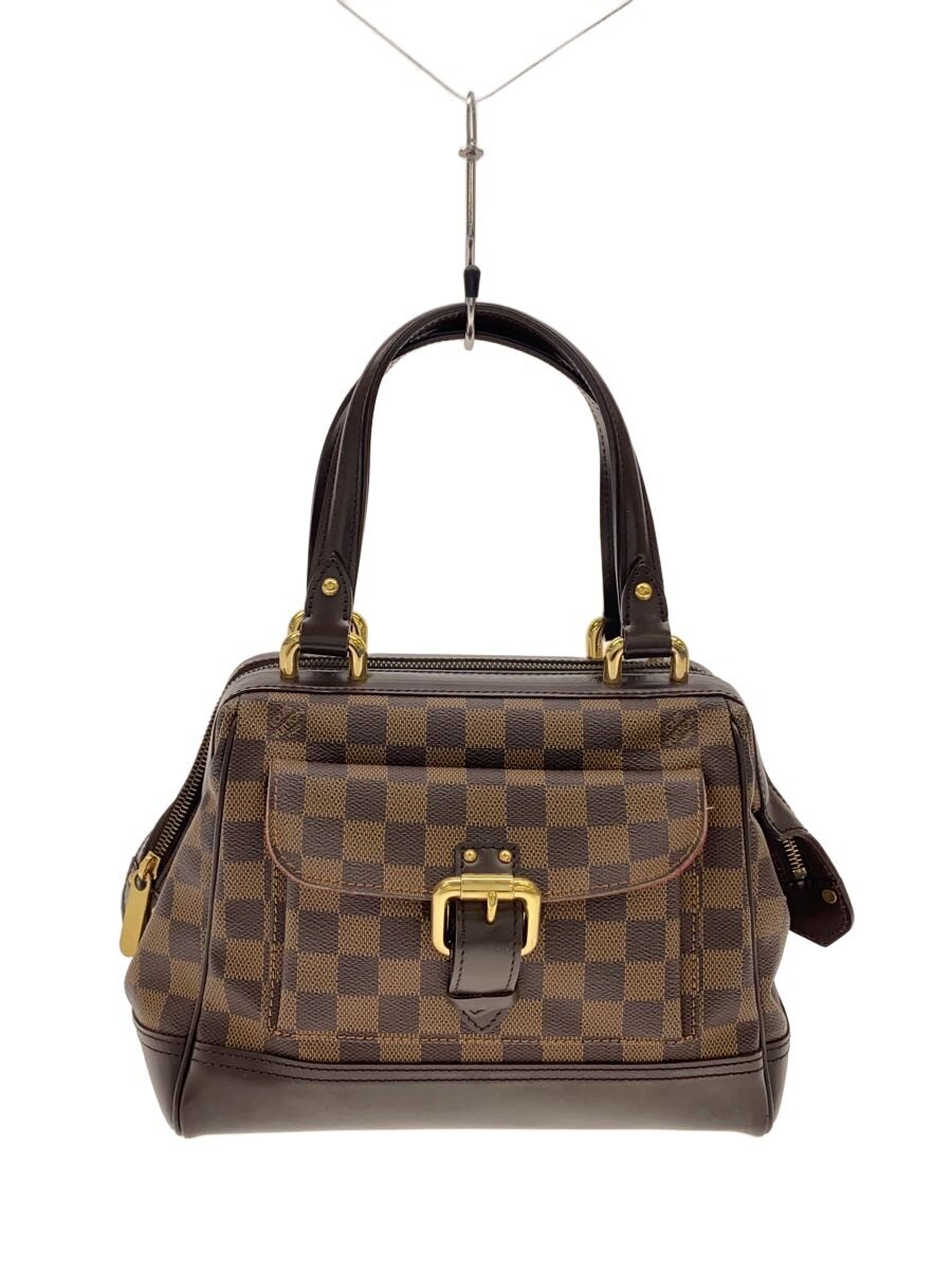 【中古】LOUIS VUITTON◆ナイツブリッジ_ダミエ・エベヌ/PVC/BRW//【御徒面子】