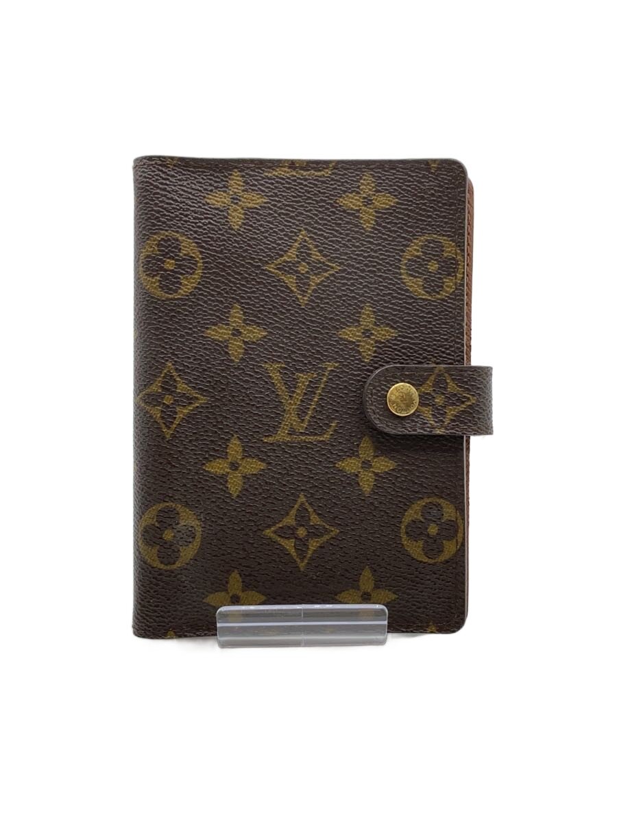 【中古】LOUIS VUITTON◆会議事項MM_モノグラム・帆布/なめし革/BRW/総柄/レディース【服飾雑貨他】