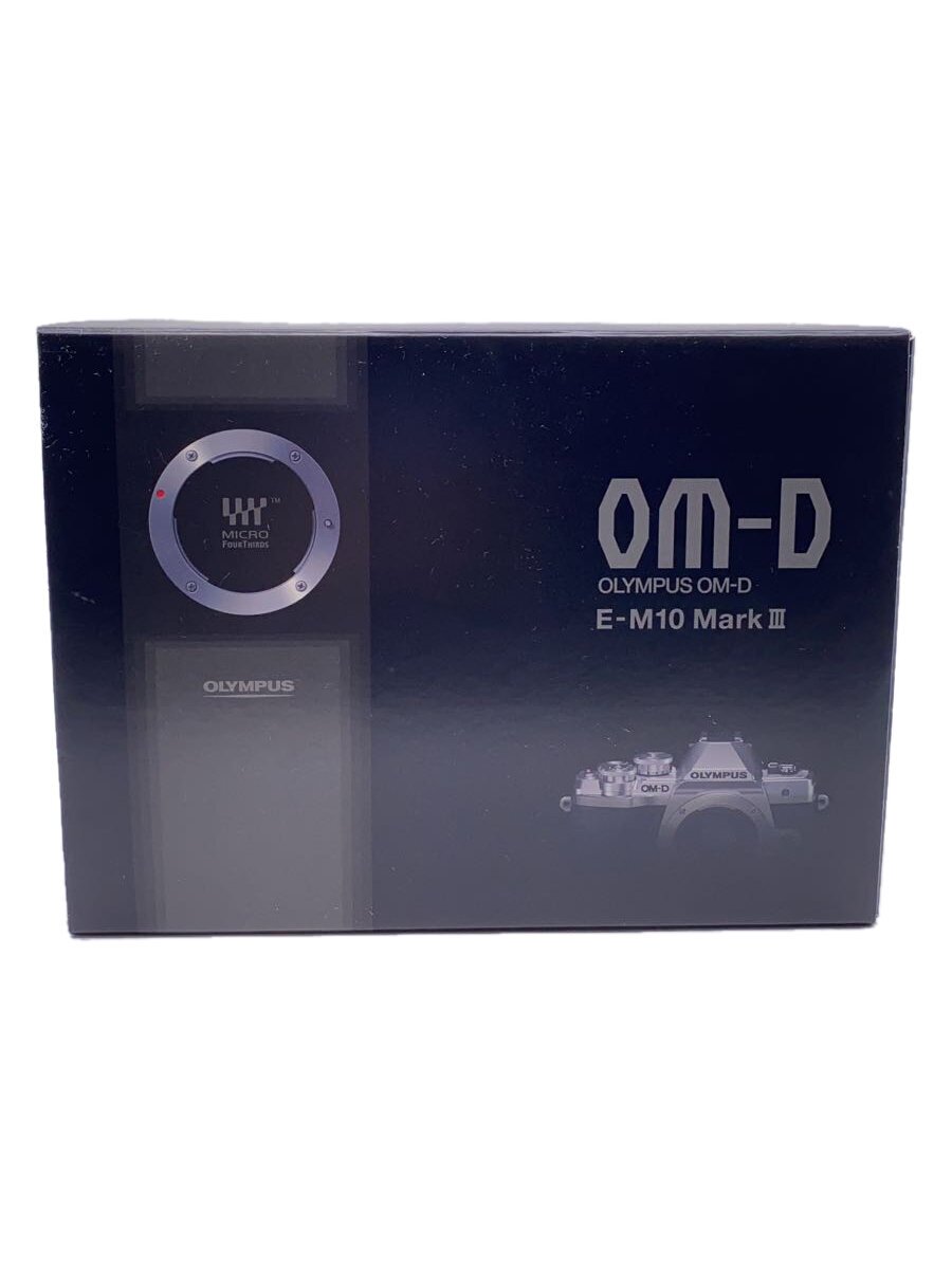 【中古】OLYMPUS◆デジタル一眼カメラ OM-D E-M10 Mark III EZダブルズームキット [シルバー]【カメラ】