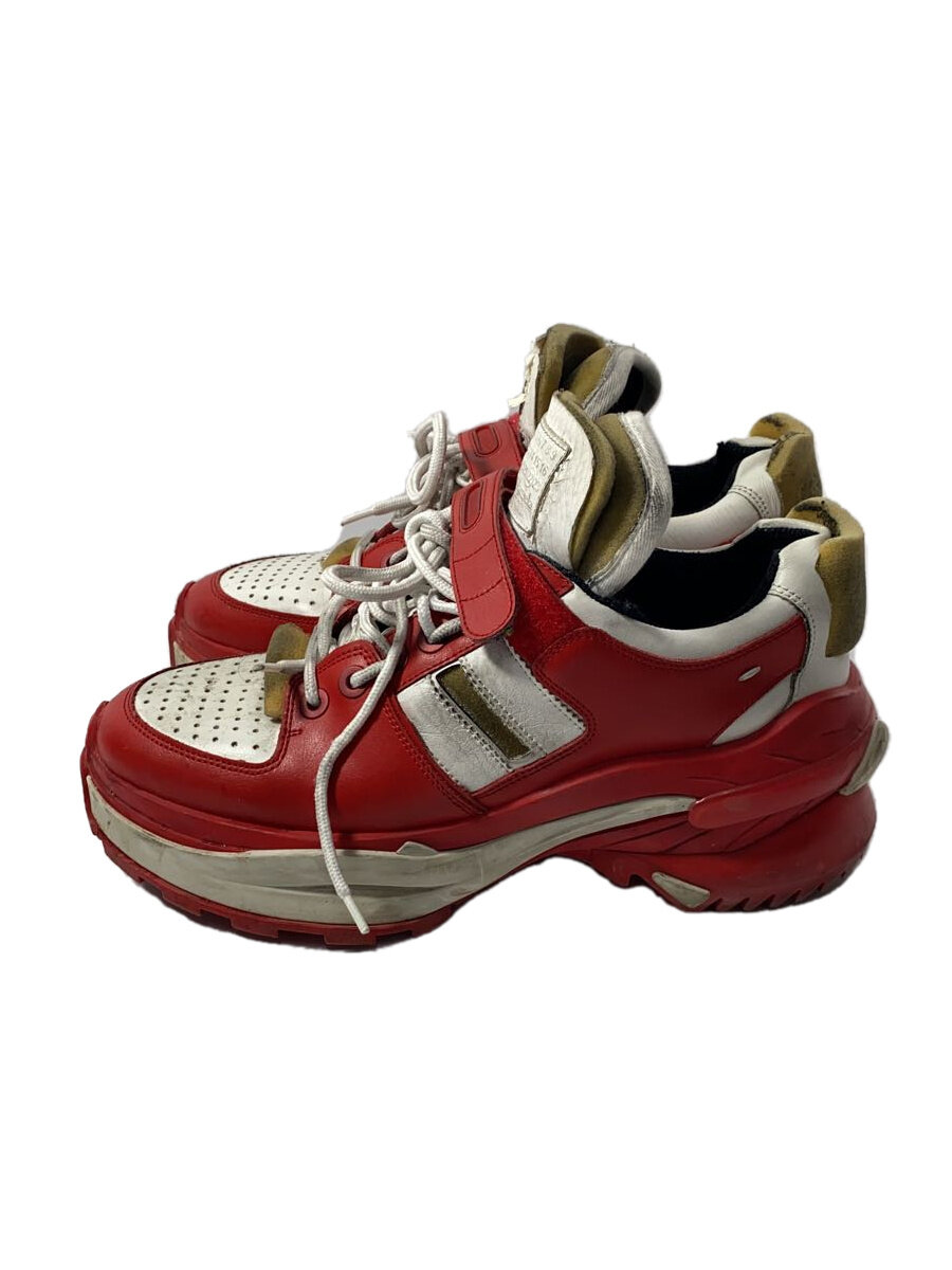 【中古】Maison Margiela◆砂ぼこり産業/ローカットスニーカー/43/RED/s57ws0254【シューズ】