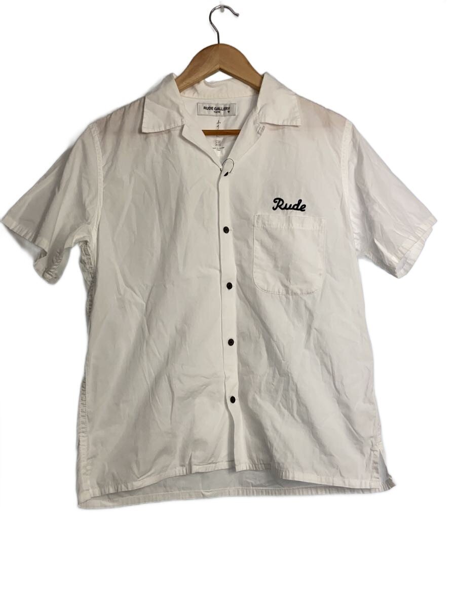 【中古】RUDE GALLERY◆YOSO×/半袖プルオーバー/3/綿織物/WHT【メンズウェア】