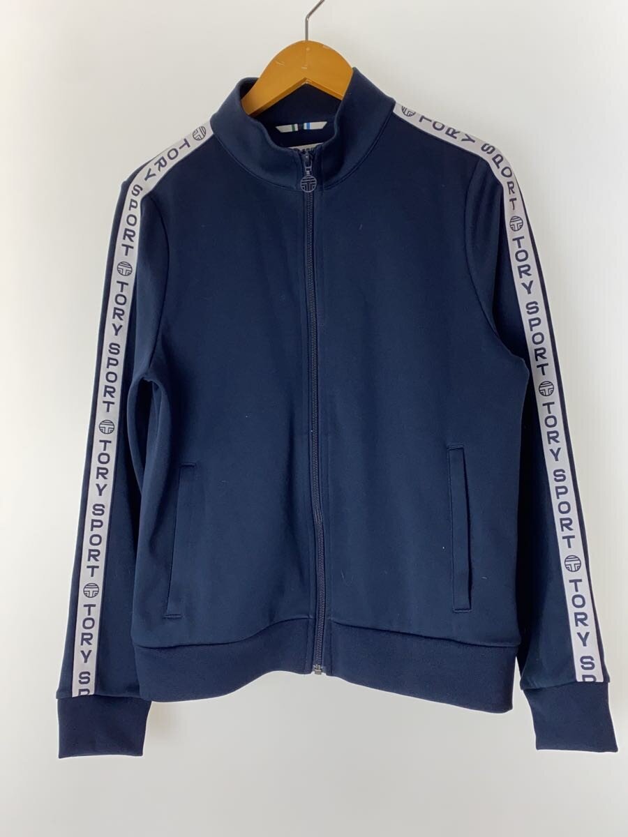 【中古】TORY SPORT◆プルオーバー/L/ポリエステル/BLK【レディース御召しもの】