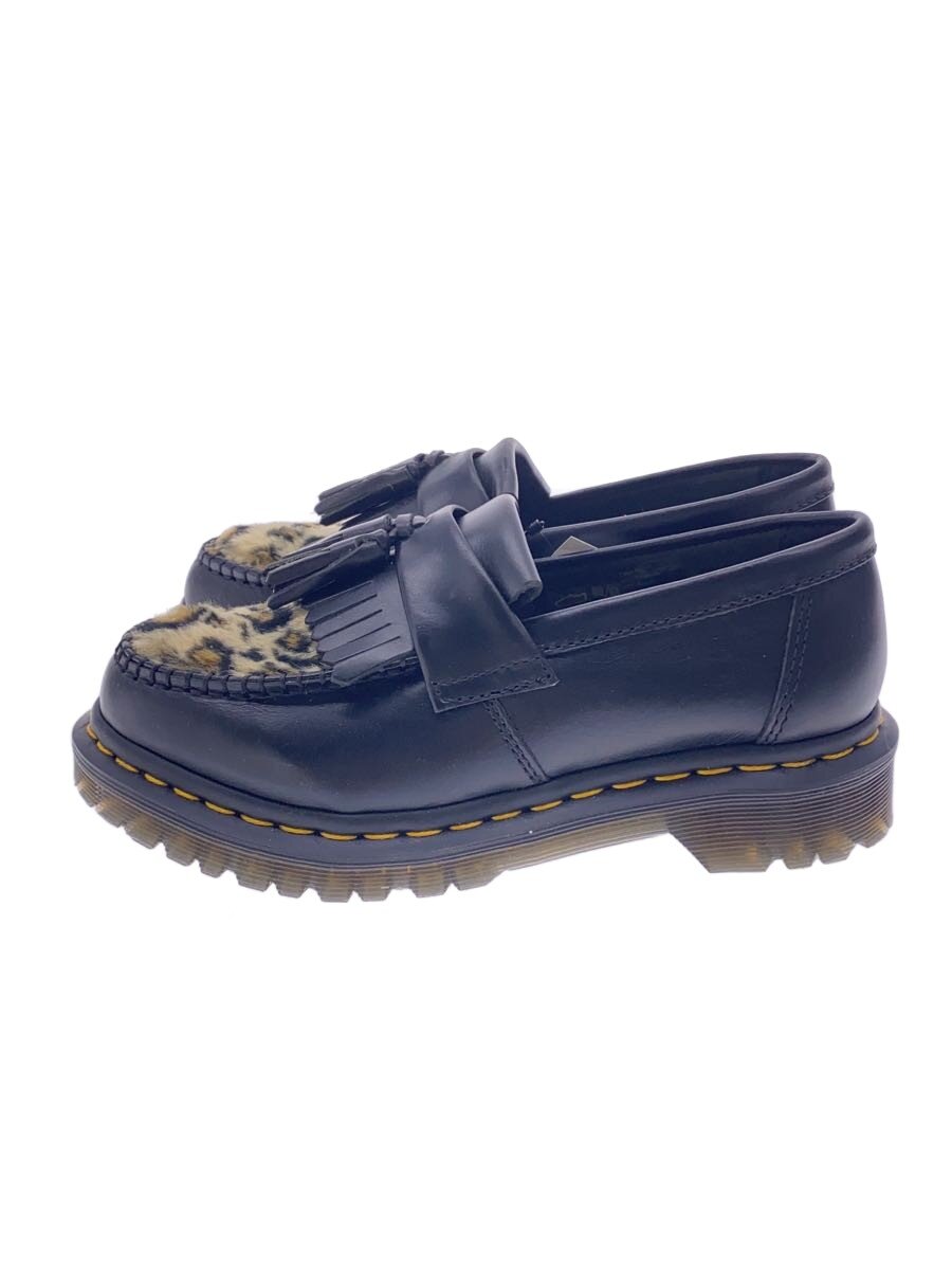 【中古】Dr.Martens◆ADRIAN LEO/置き目毛皮/UK4/BLK【シューズ】