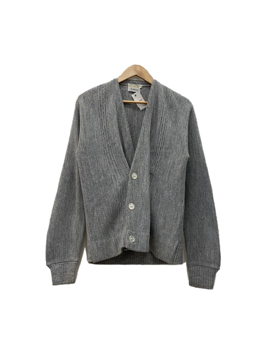 【中古】CAMPUS◆70s/ダブル/USA製/ジレー(朦々たる)/M/アクリル樹脂/GRY【メンズウェア】