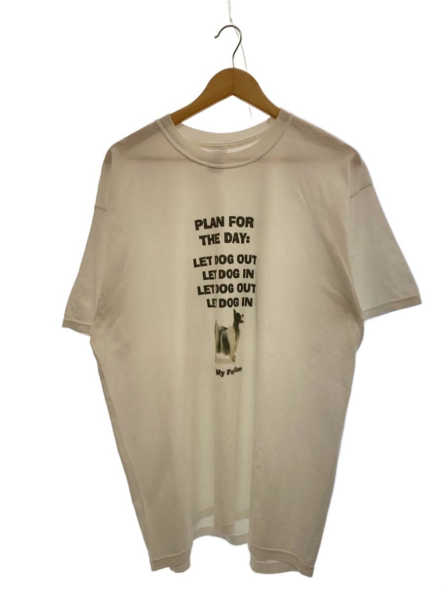 【中古】JERZEES◆MY PAPILLON/プルオーバー/XL/白いこと//【メンズウェア】