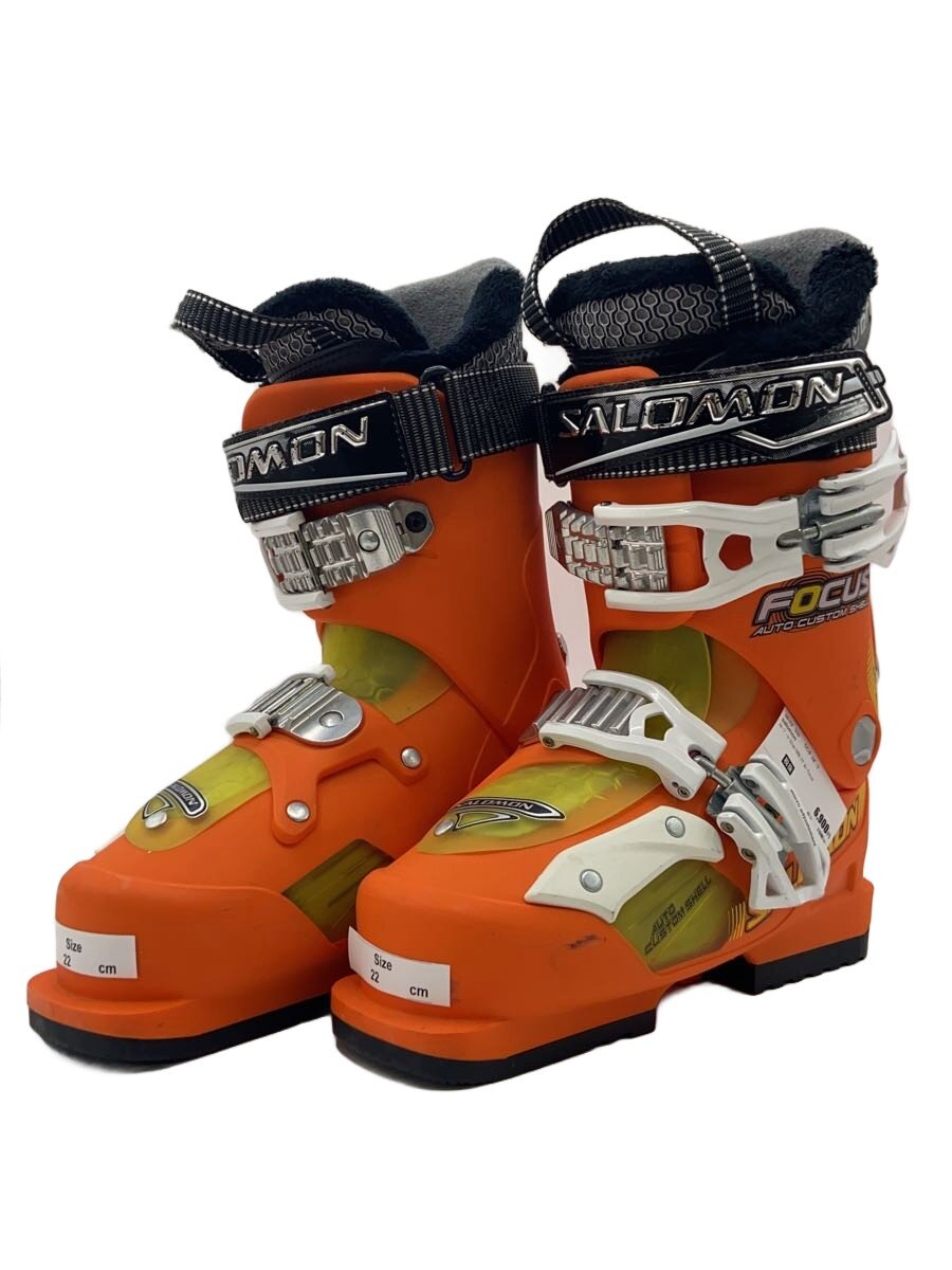 【中古】salomon◆スキーの板ブーツ/22珊/ORN/成年者【運動競技】