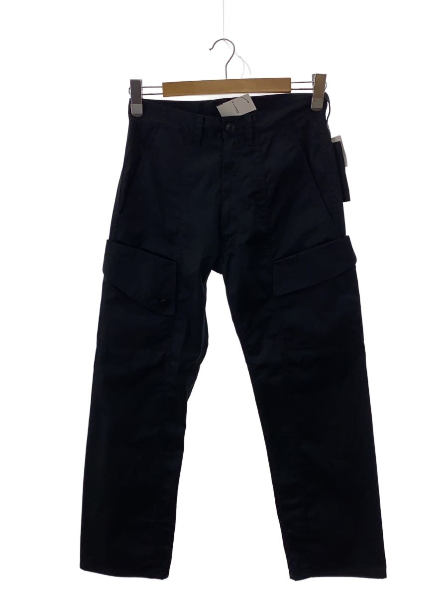 【中古】WILDSIDE YOHJI YAMAMOTO◆カーゴパンツ/1/ポリエステル/黒いこと/WE-P22-900-1【メンズウェア】