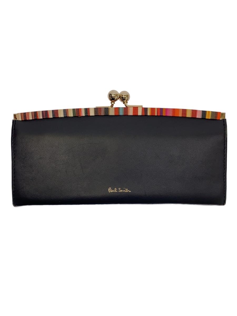 【中古】Paul Smith◆長金入れ/--/BLK/レディース/PWD545【服飾雑貨他】